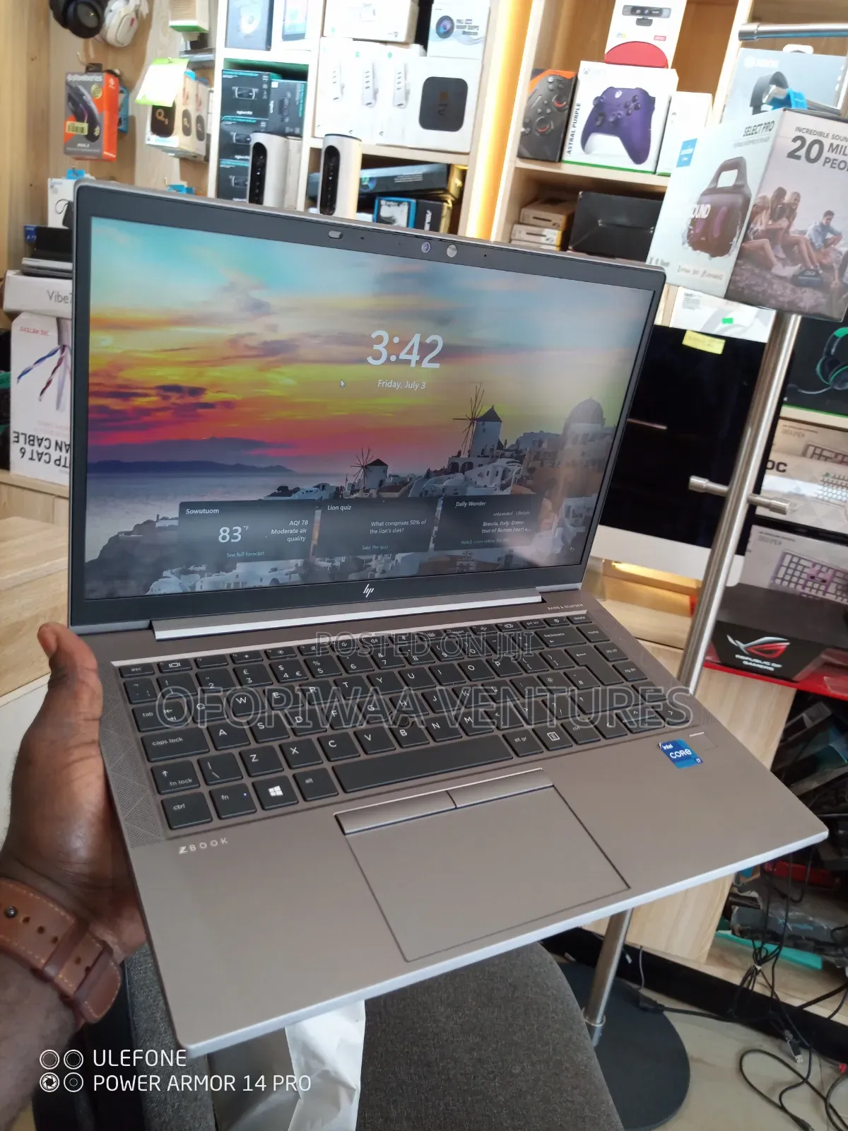 Laptop HP ZBook 15 G6 16GB Intel Core i7 SSD 512GB
