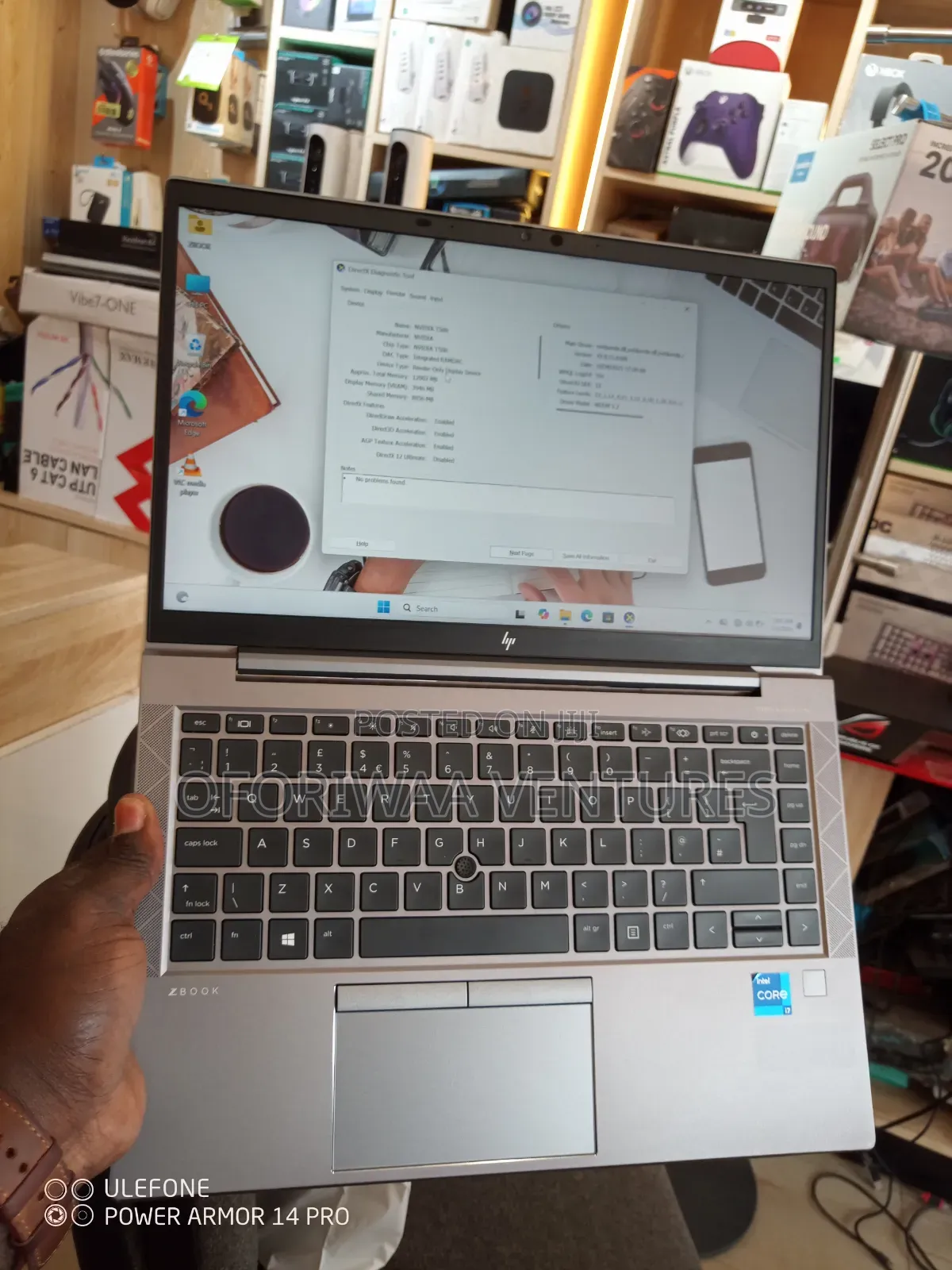 Laptop HP ZBook 15 G6 16GB Intel Core i7 SSD 512GB