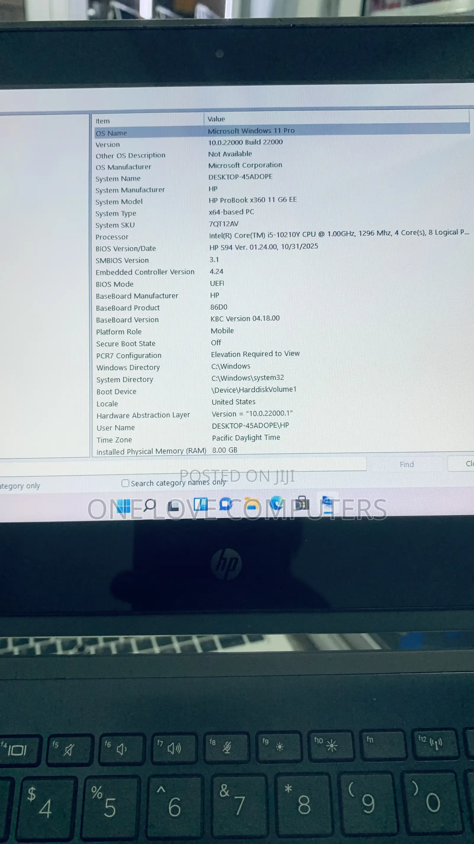 Laptop HP ProBook x360 11 G6 EE 8GB Intel Core i5 SSD 256GB