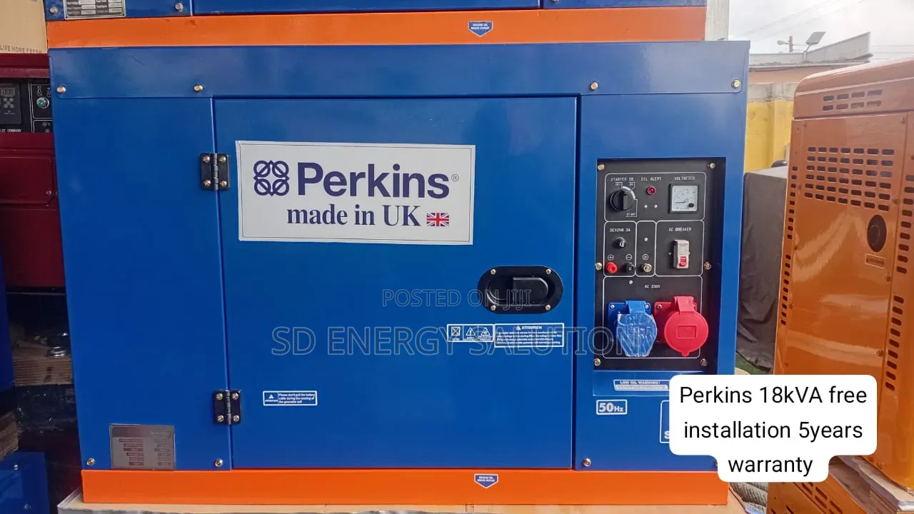 Perkins 18kva Silent Diesel Generator – Heavy Duty Backup Power