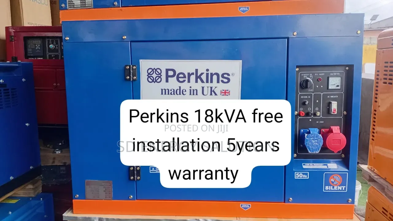 Perkins 18kva Soundproof Diesel Generator – Reliable Performance