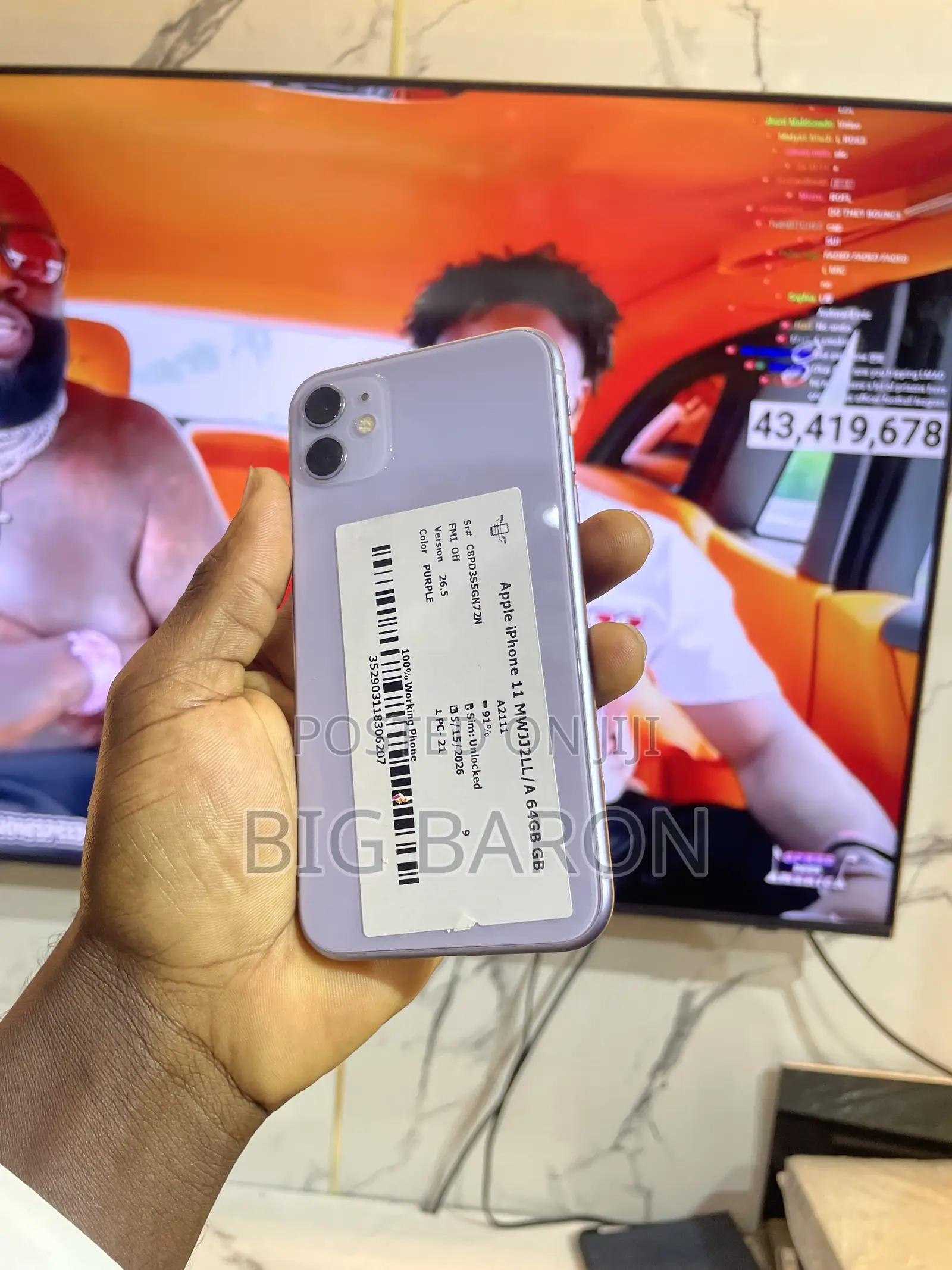 Apple iPhone 11 64 GB Pink