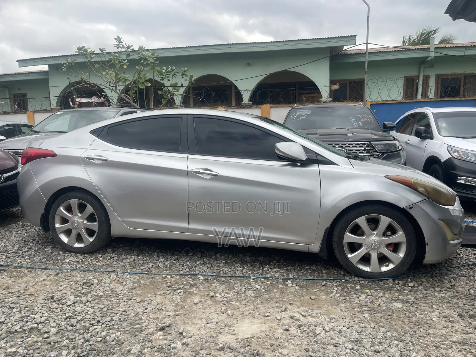 Hyundai Elantra Limited 2012 Silver