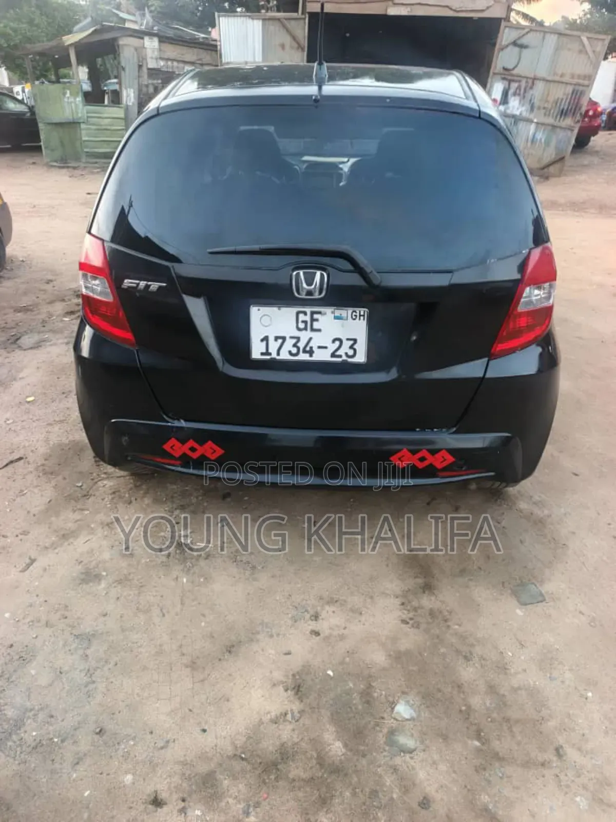 Honda Fit 2012 Black
