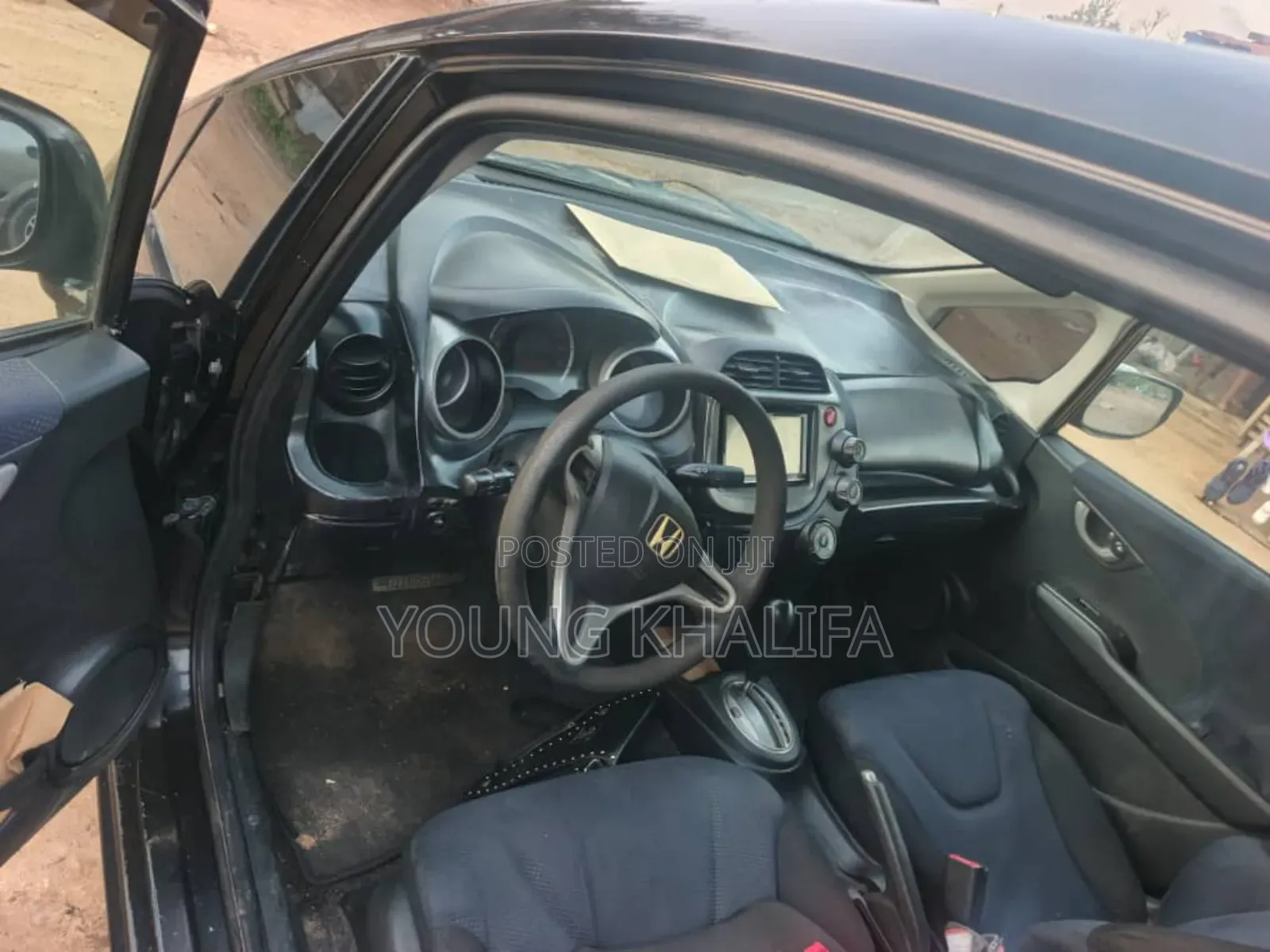 Honda Fit 2012 Black