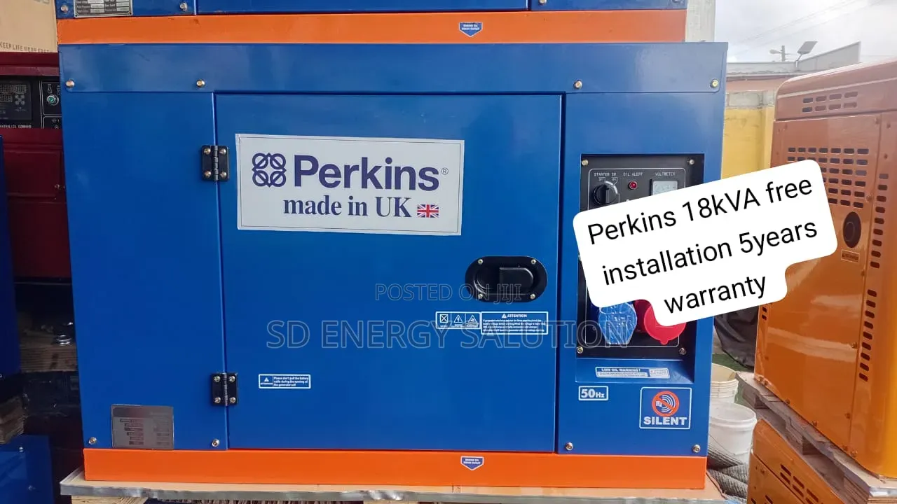 Original Perkins 18kva Diesel Genset for Home Business