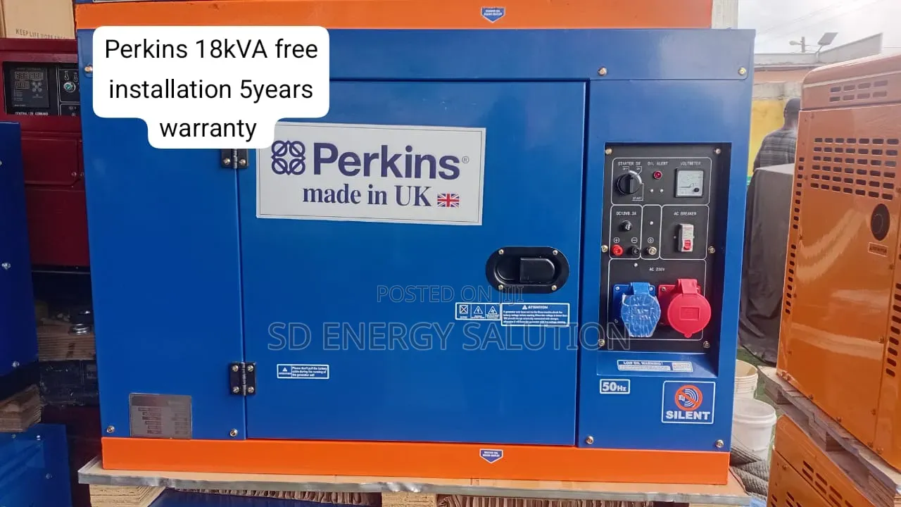 Original Perkins 18kva Diesel Genset for Home Business