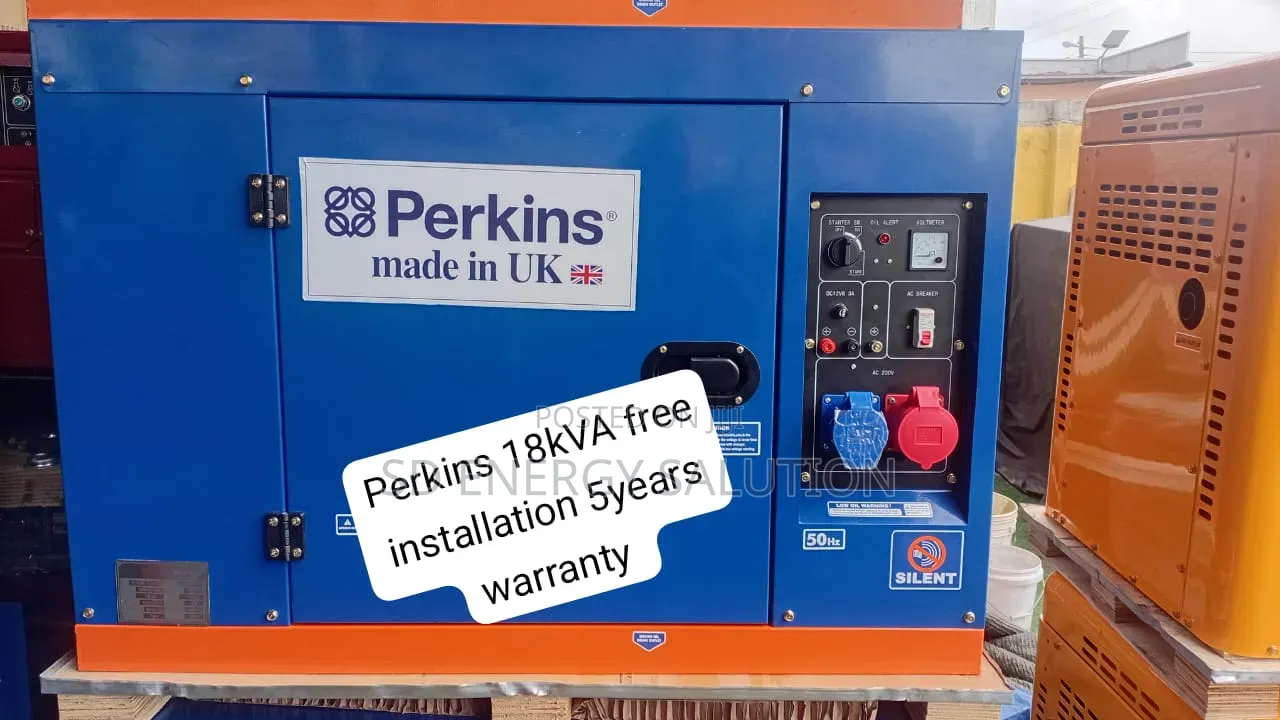 Perkins 18kva Industrial Silent Diesel Generator