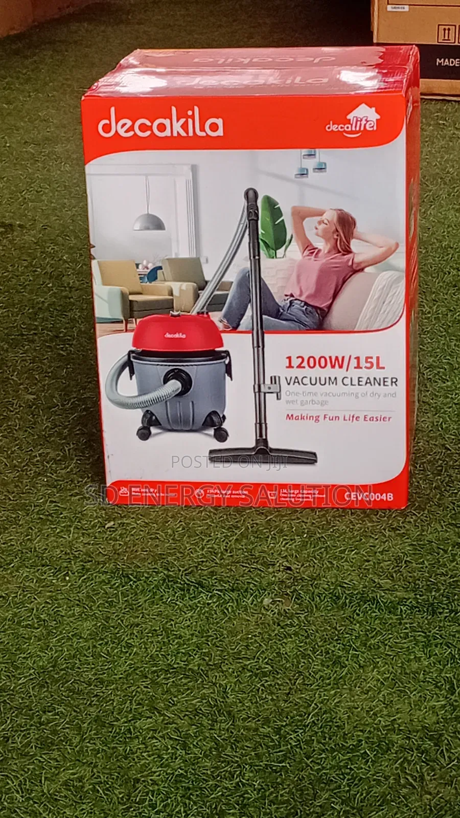 Decakila 1600w Powerful Vacuum Cleaner for Home Office