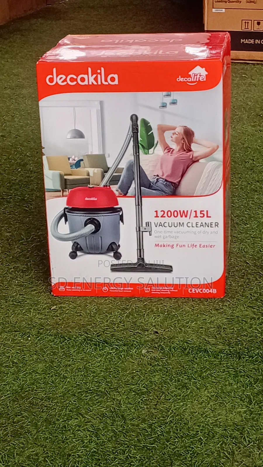 Decakila 1600w Powerful Vacuum Cleaner for Home Office