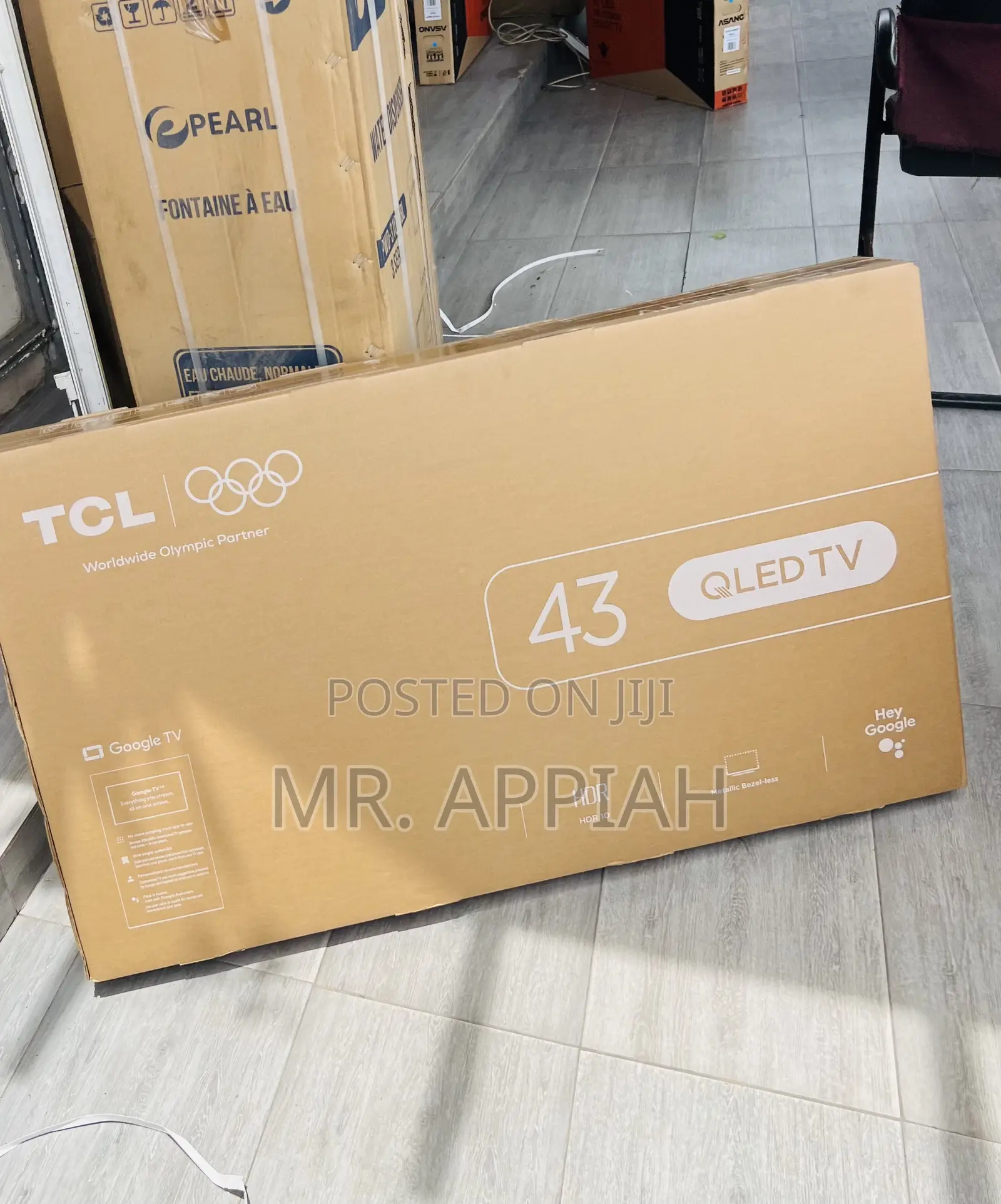 Unique TCL 43 Inch Full Hd Smart Television(Black) 
