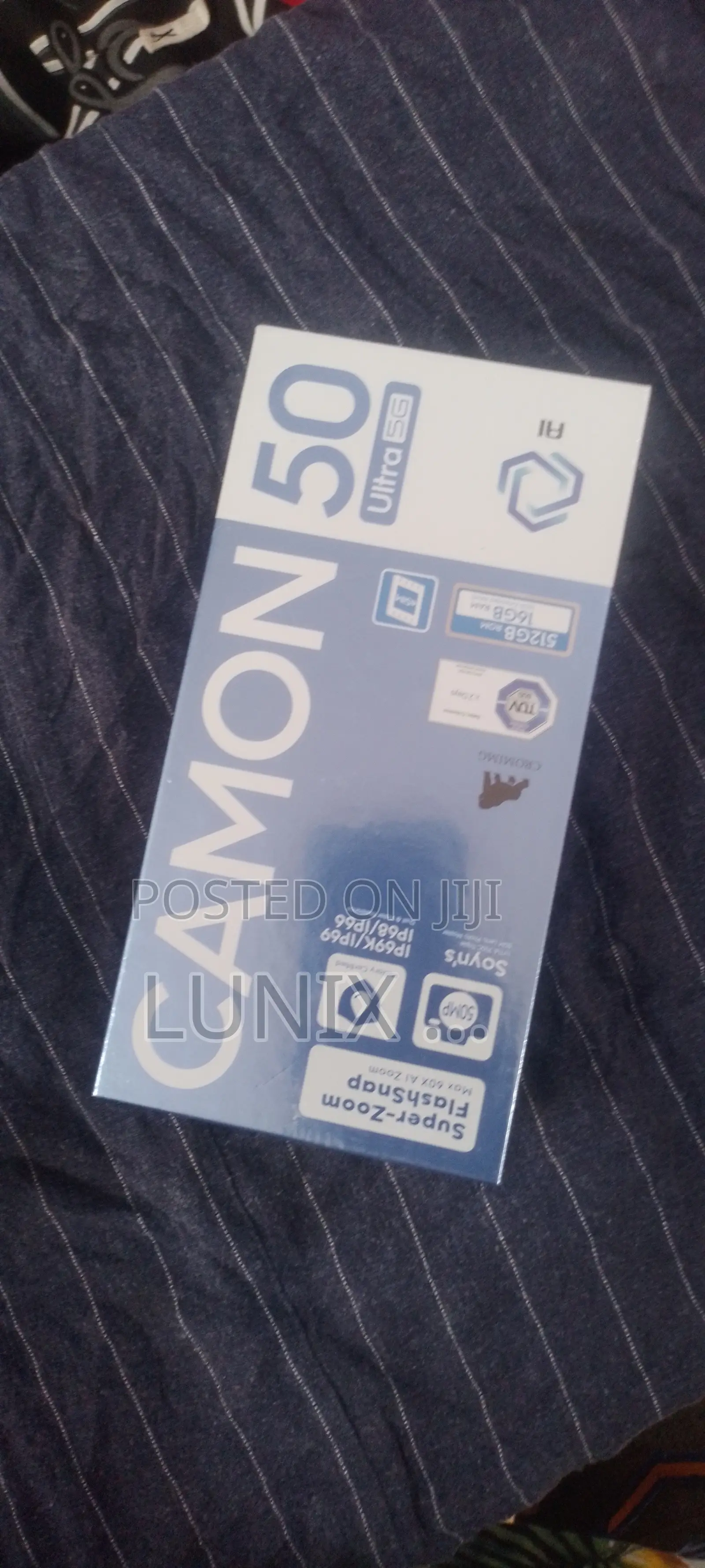 New Tecno Camon 50 Ultra 512 GB Black