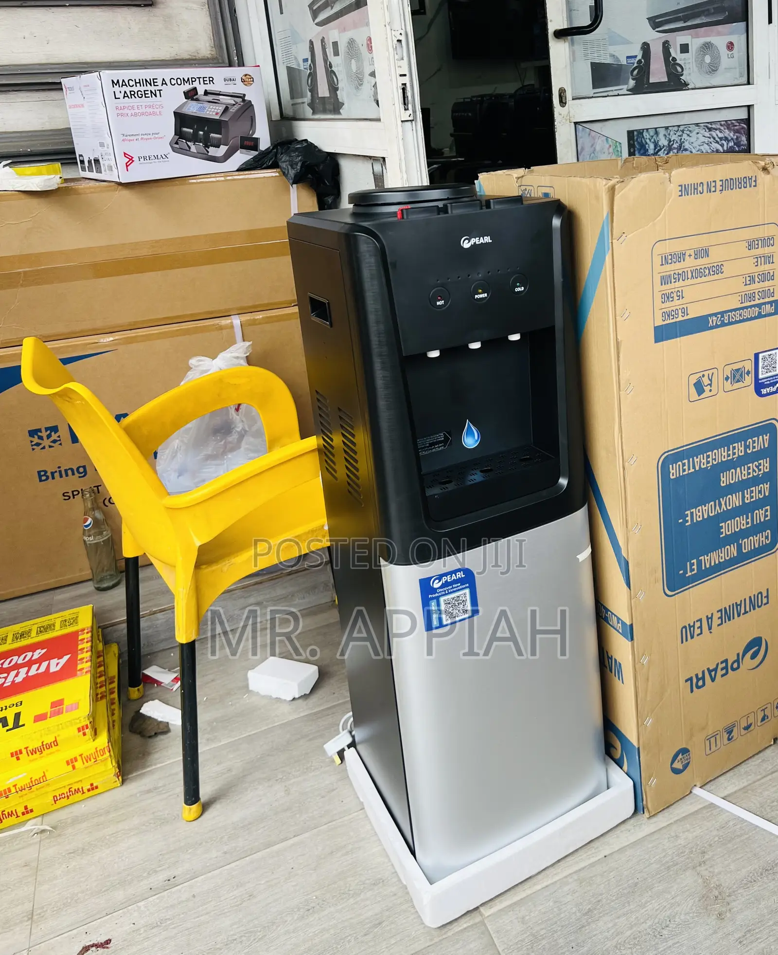 Super Classic Pearl PWD 4006 Electric Water Dispenser(Black/Gray)