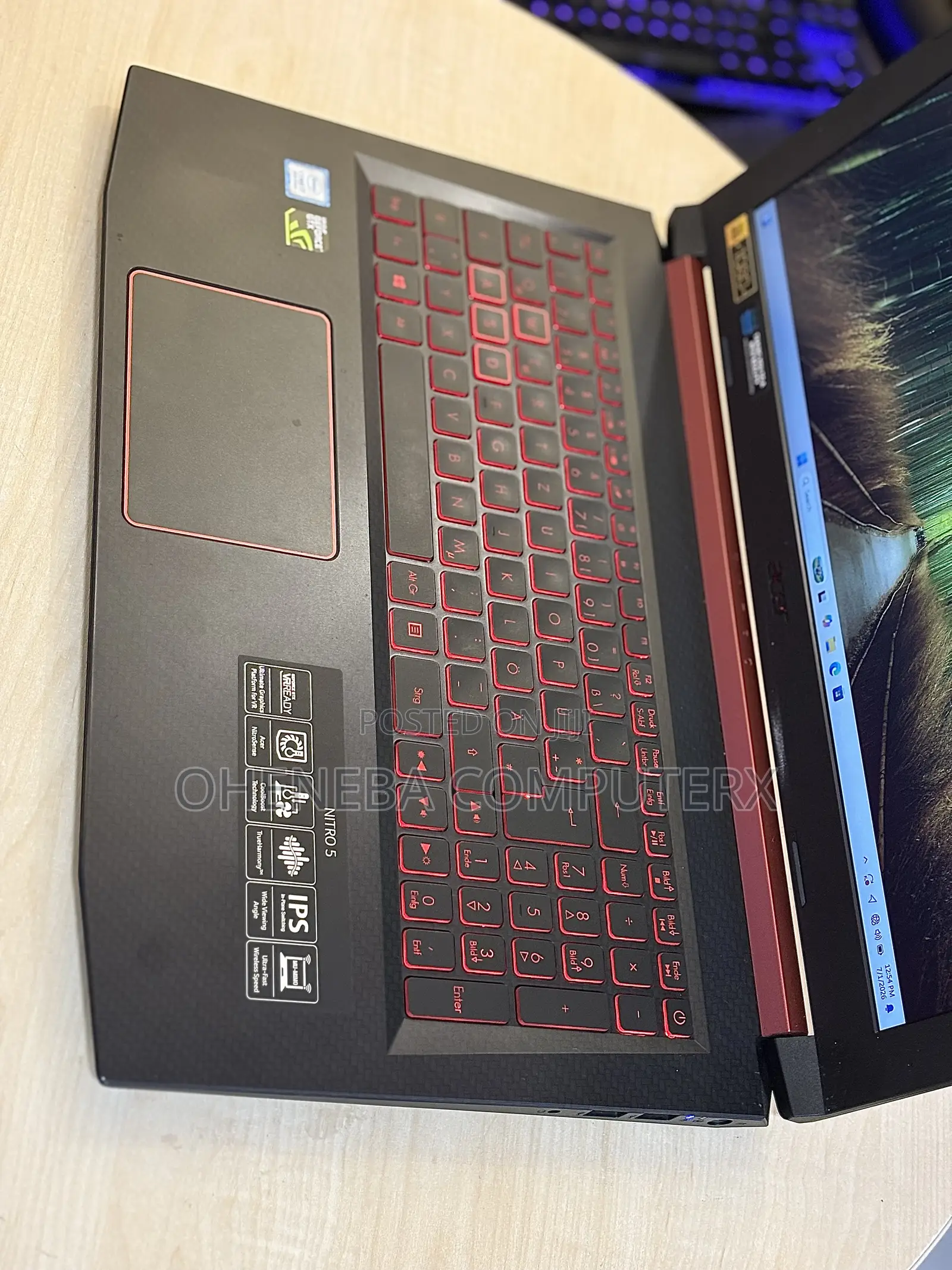 Laptop Acer Nitro 5 20GB Intel Core i7 HDD+SSD 1T