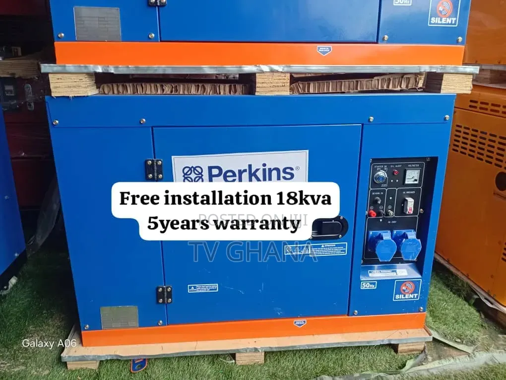Perkins 18kva Diesel Generator. Premium Backup Power 18kva