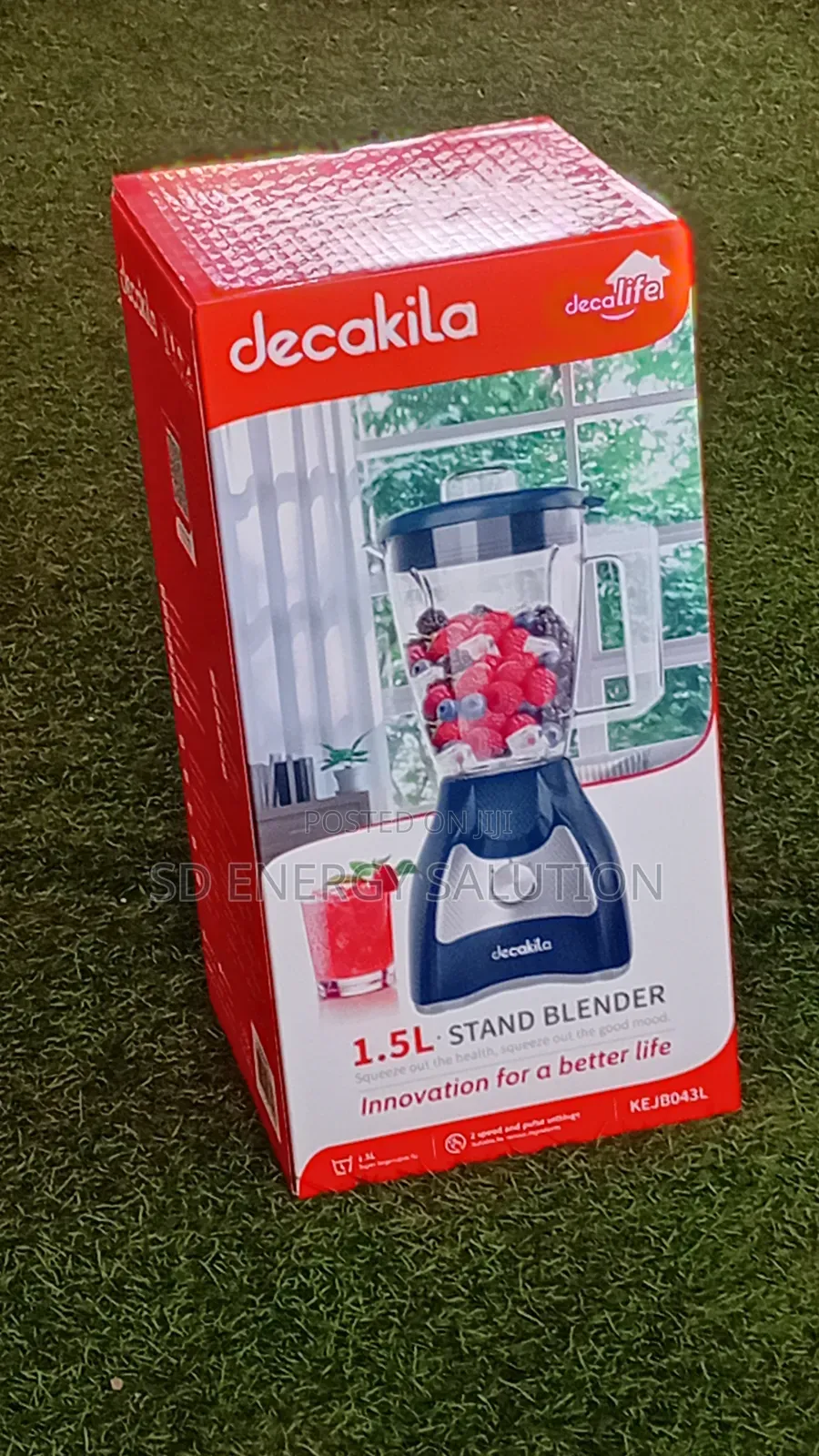 Decakila Kitchen Blender 1.5l – Fast Efficient Blending