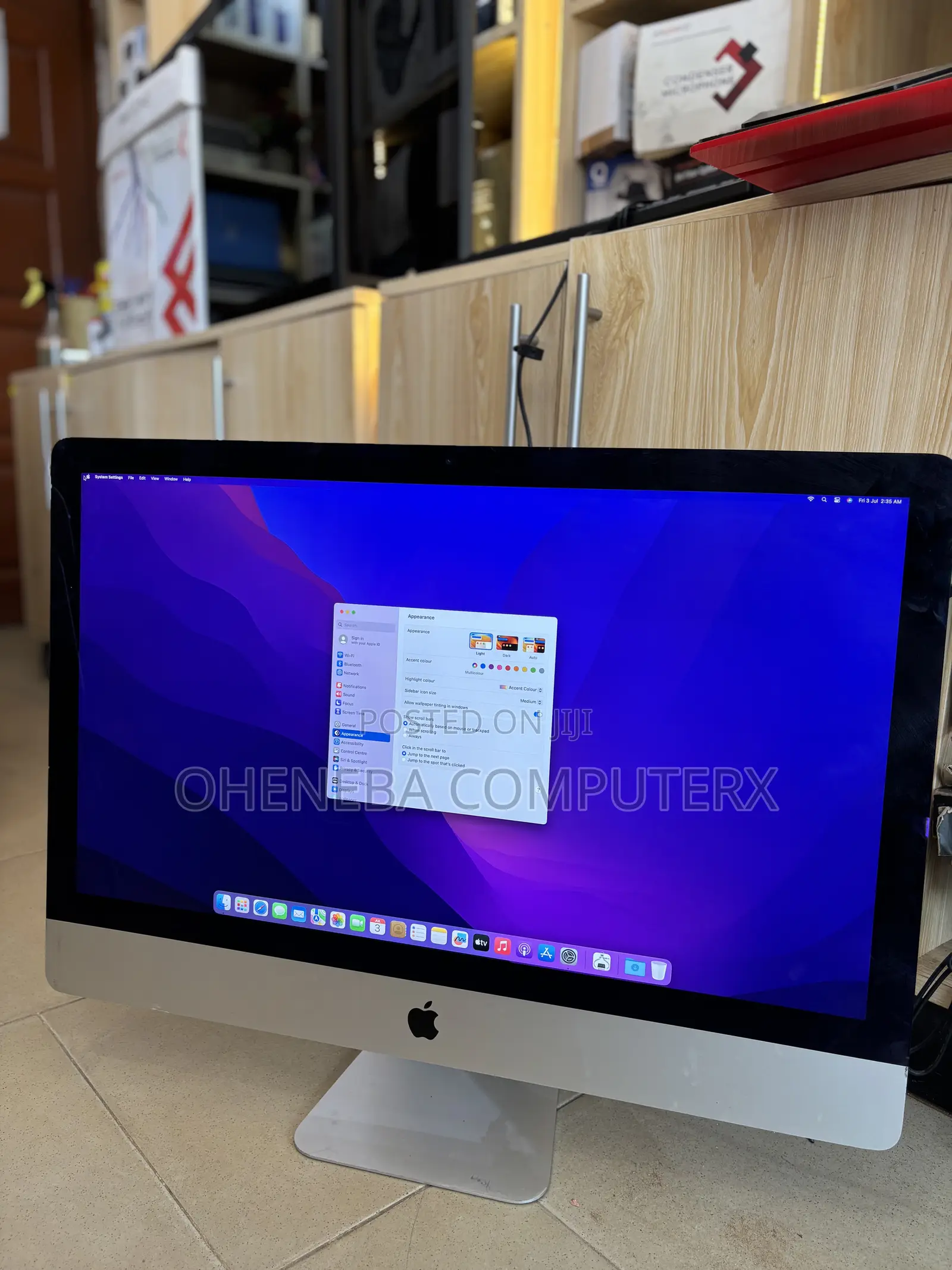 Desktop Computer Apple iMac 8GB Intel Core i5 SSD 2T