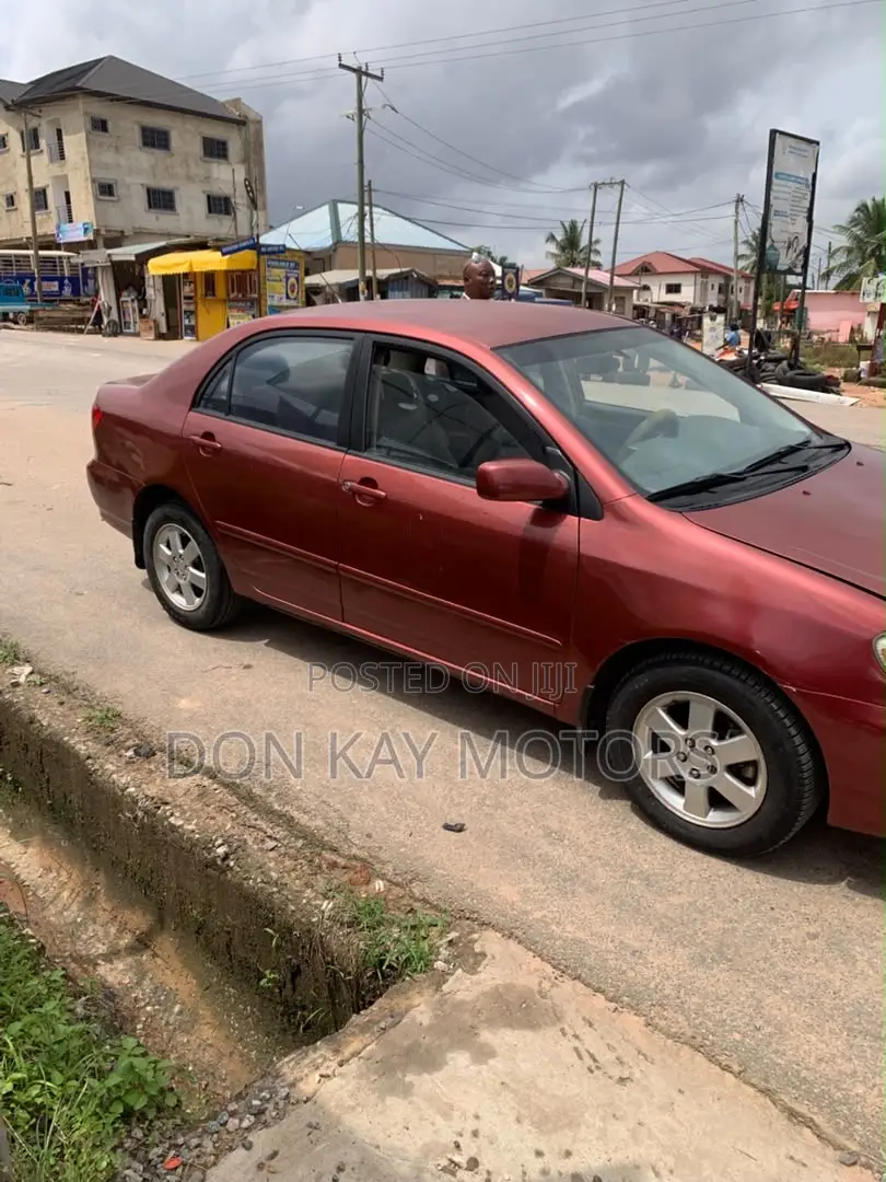Toyota Corolla LE 2007 Red