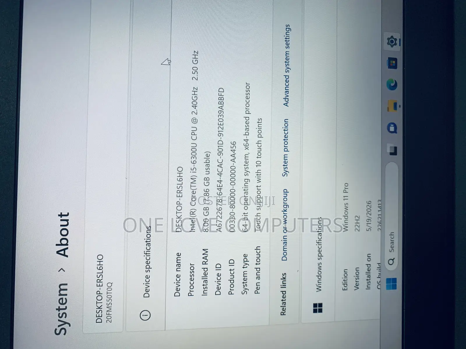 Laptop Lenovo ThinkPad T460 8GB Intel Core i5 SSD 128GB