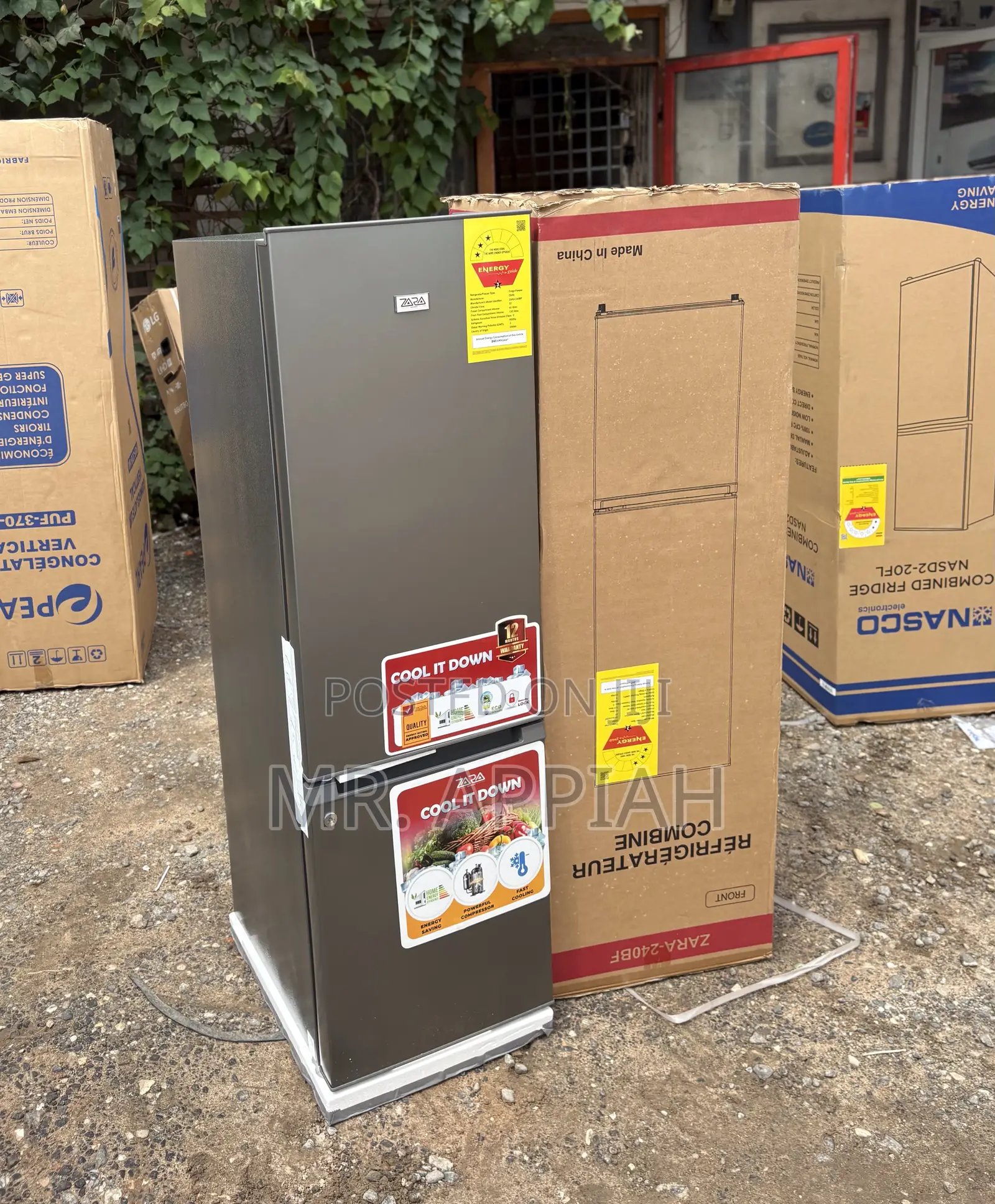 Order Authentic Zara 240bf Double Door Fridge.