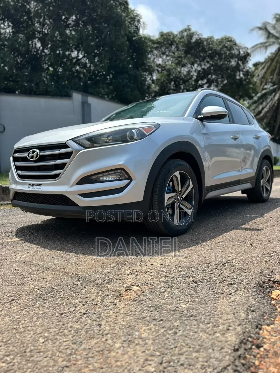 Hyundai Tucson SEL AWD 2018 Silver