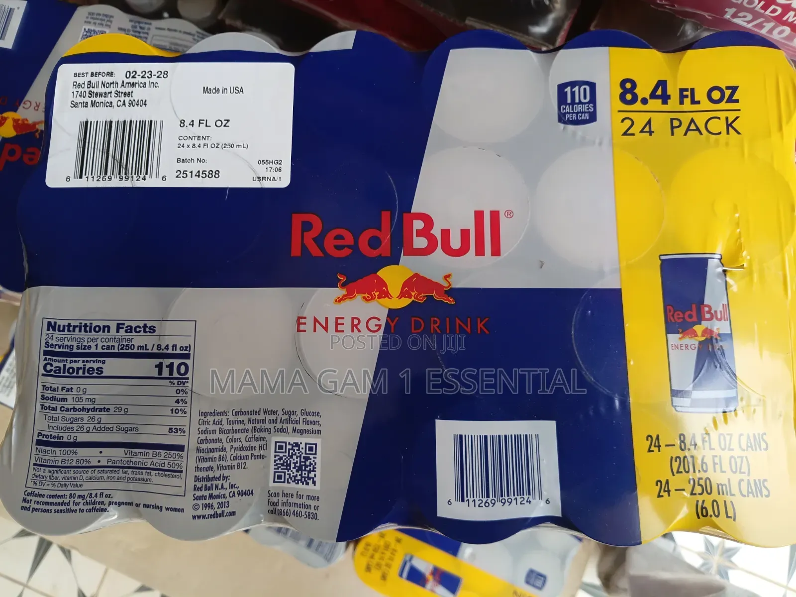 Redbull Energy Drink 1×24