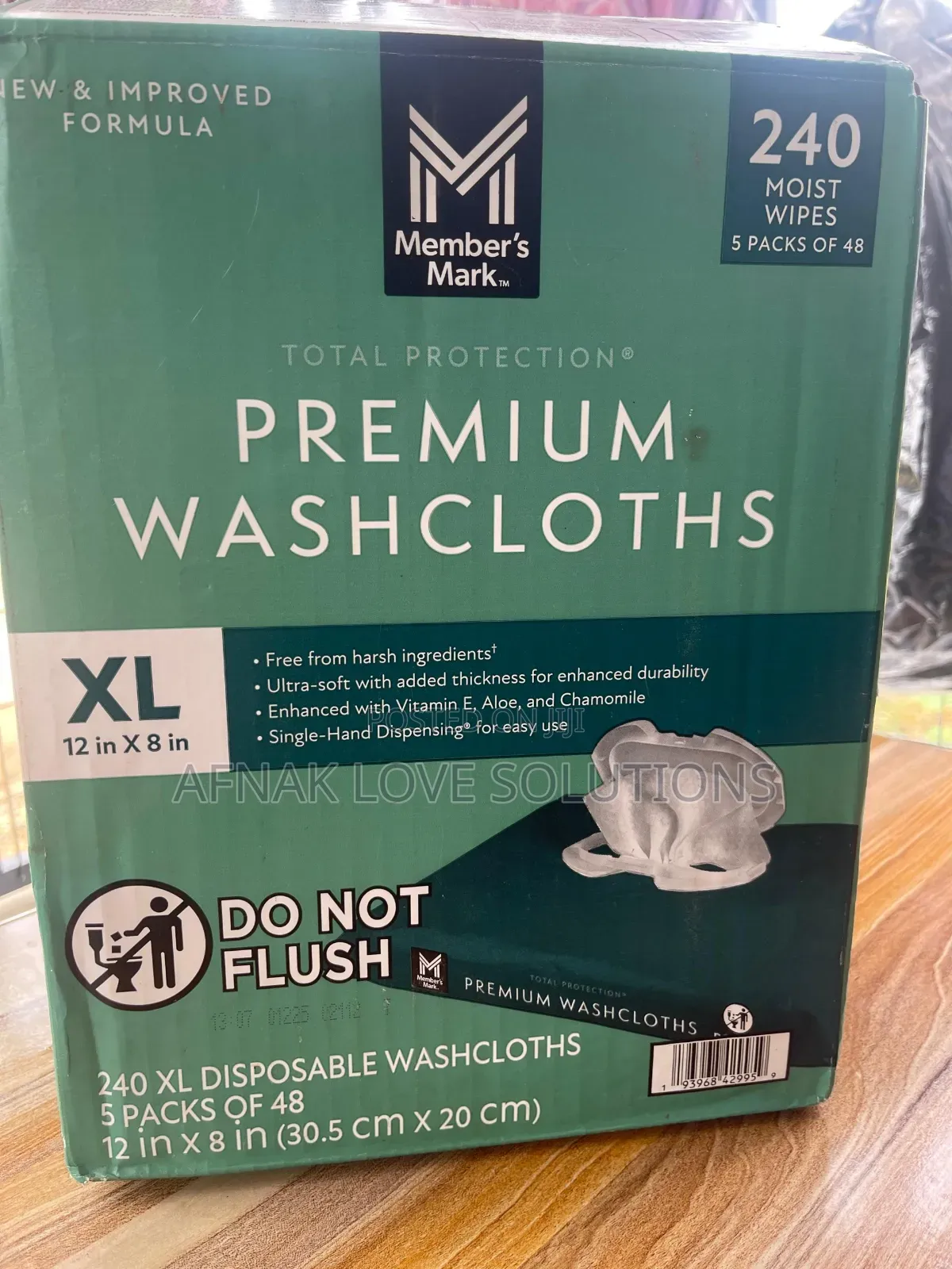Member's Mark Adult Wipes
