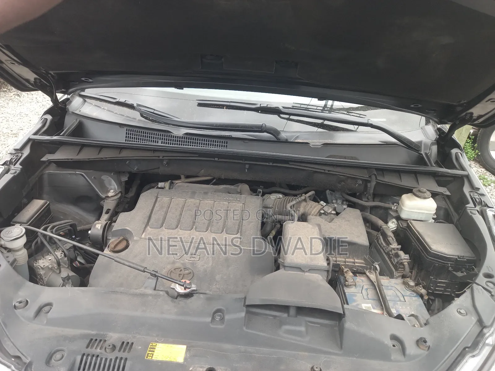 Toyota Highlander Limited V6 4x4 (3.5L 6cyl 6A) 2016 Black