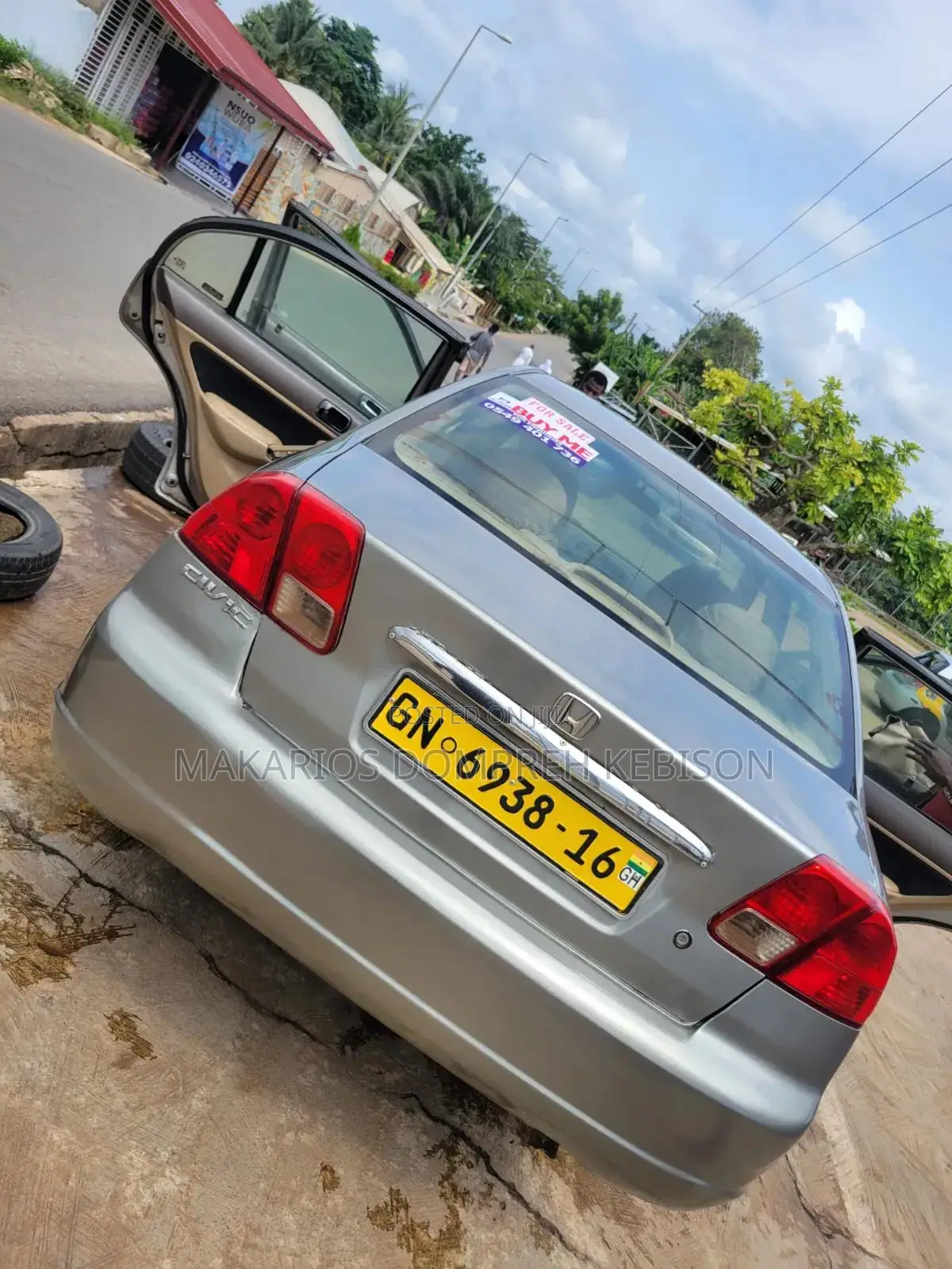 Honda Civic 2002 Gray