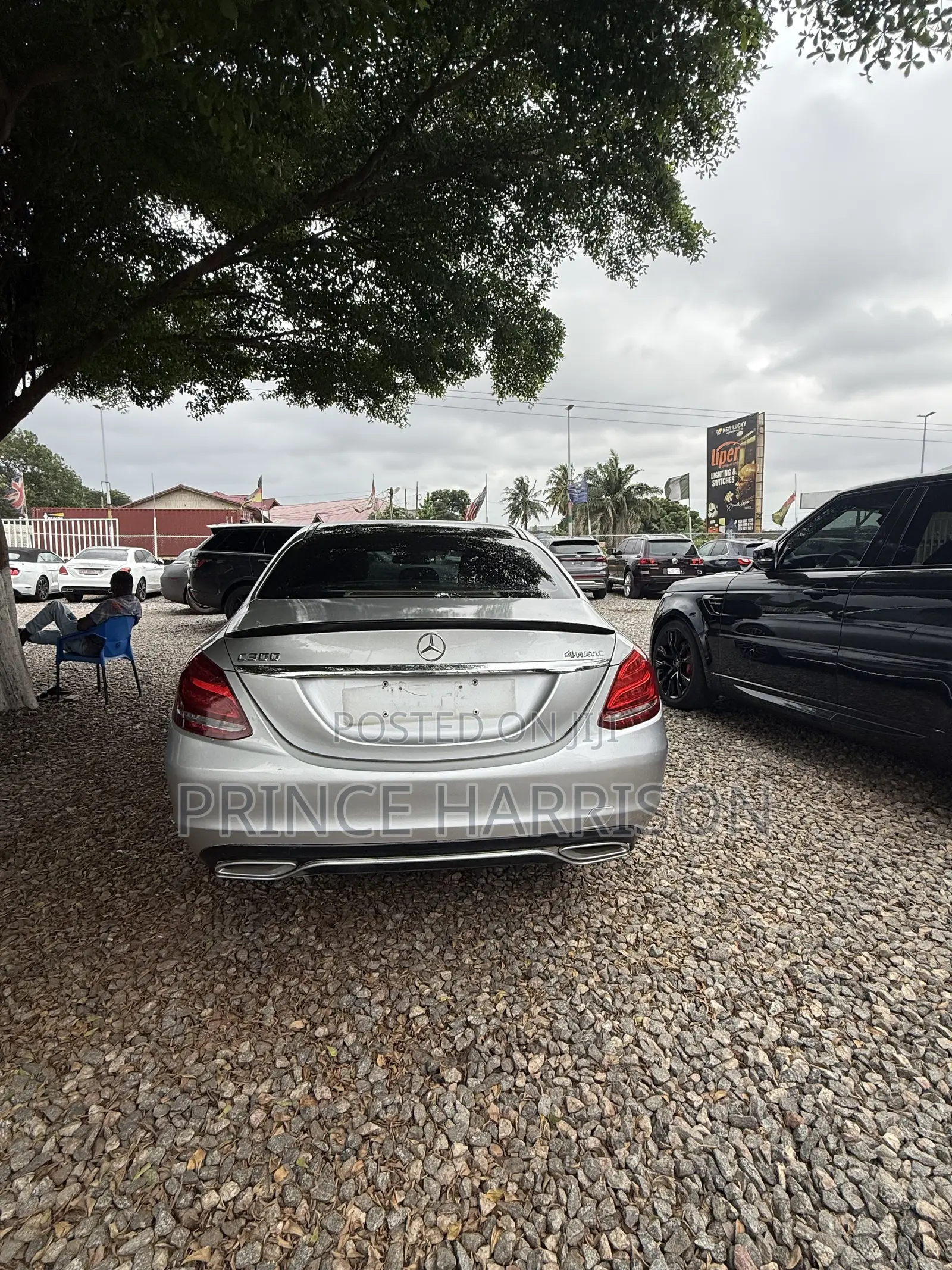 Mercedes-Benz C300 Base 4Matic Sedan AWD (2.0L 4cyl 7A) 2017 Silver