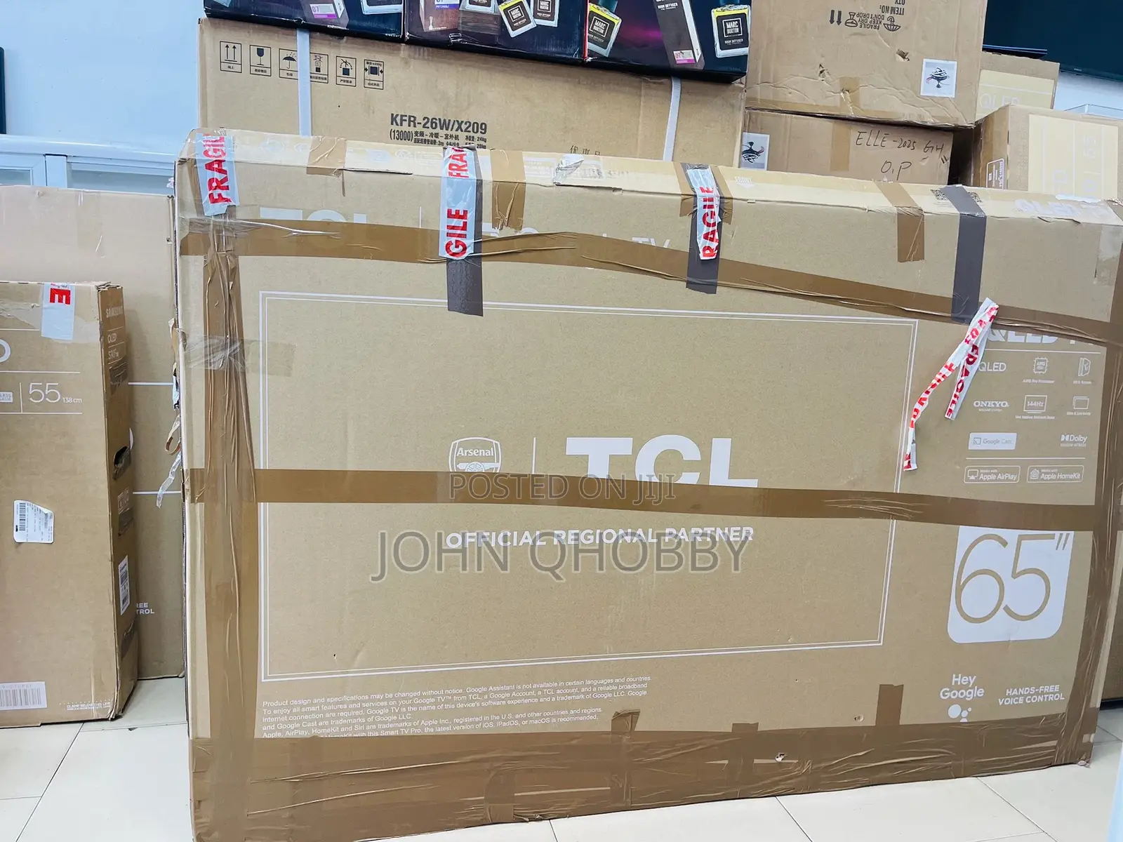 Brand New Premium 2025 TCL Q-Led 65p8k 