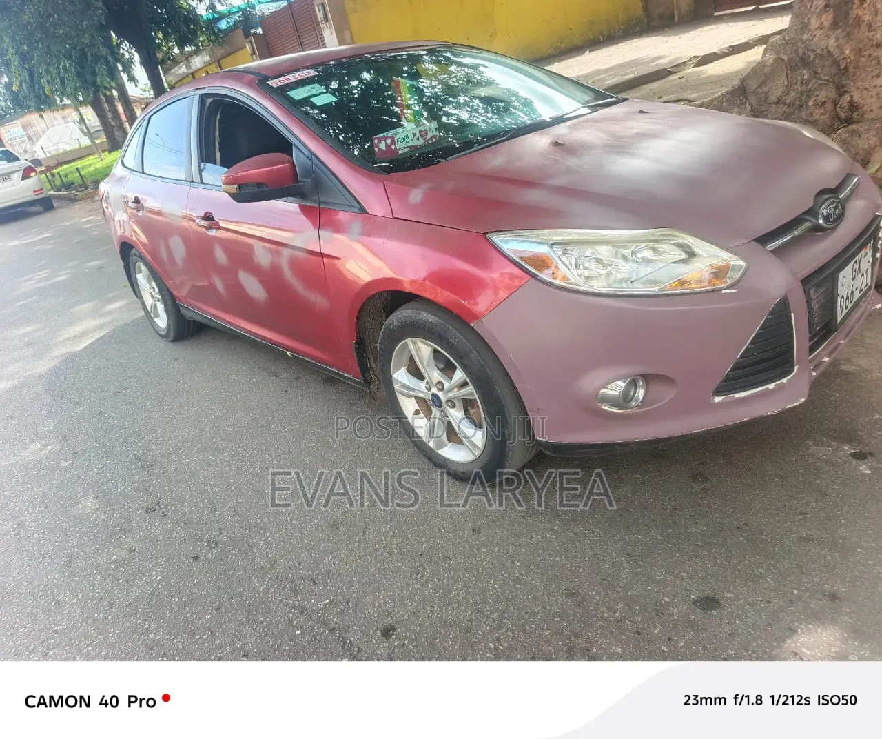 Ford Focus 2015 Red
