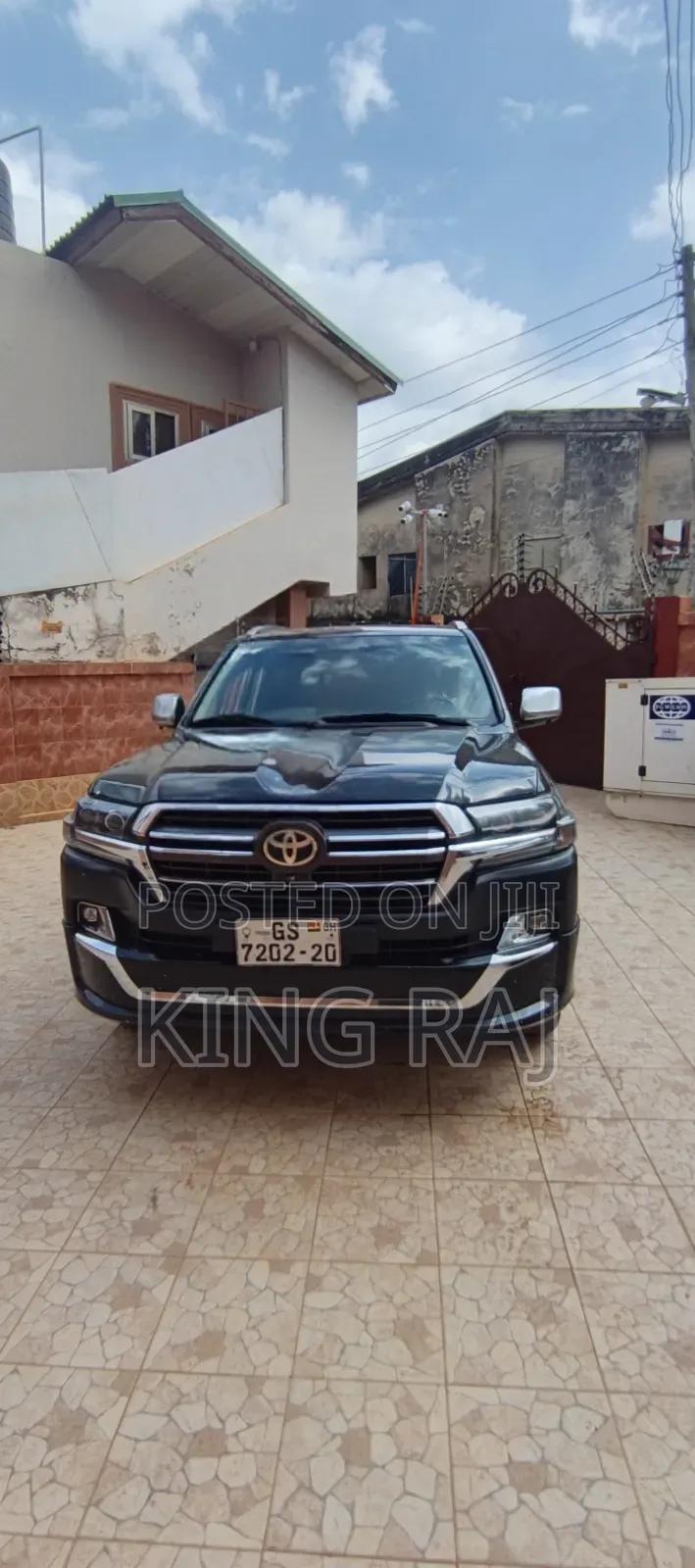 Toyota Land Cruiser 2012 Black