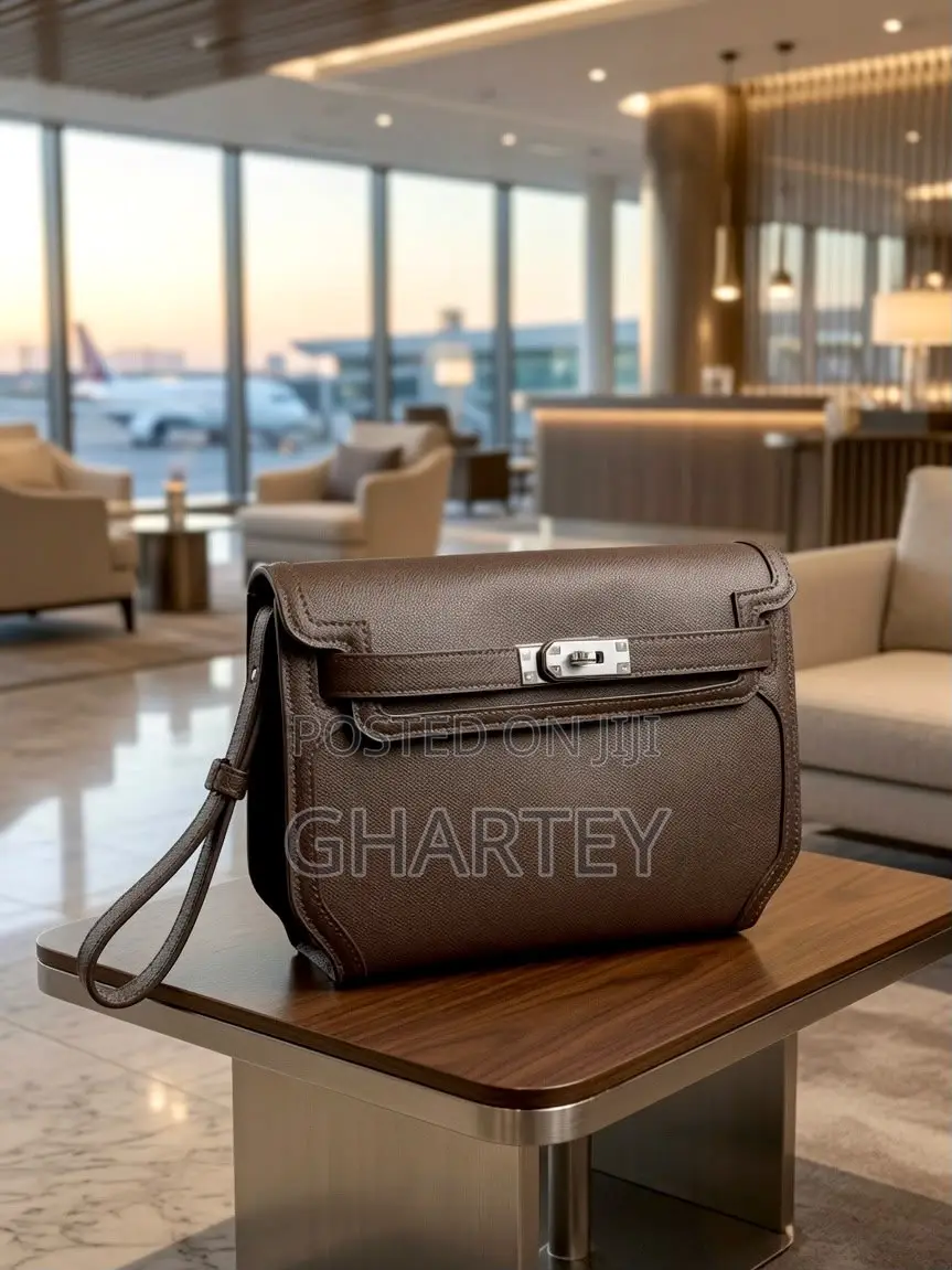 Canvas Leather Chic Wristlet Clutch Bag - Available in 5 Colors