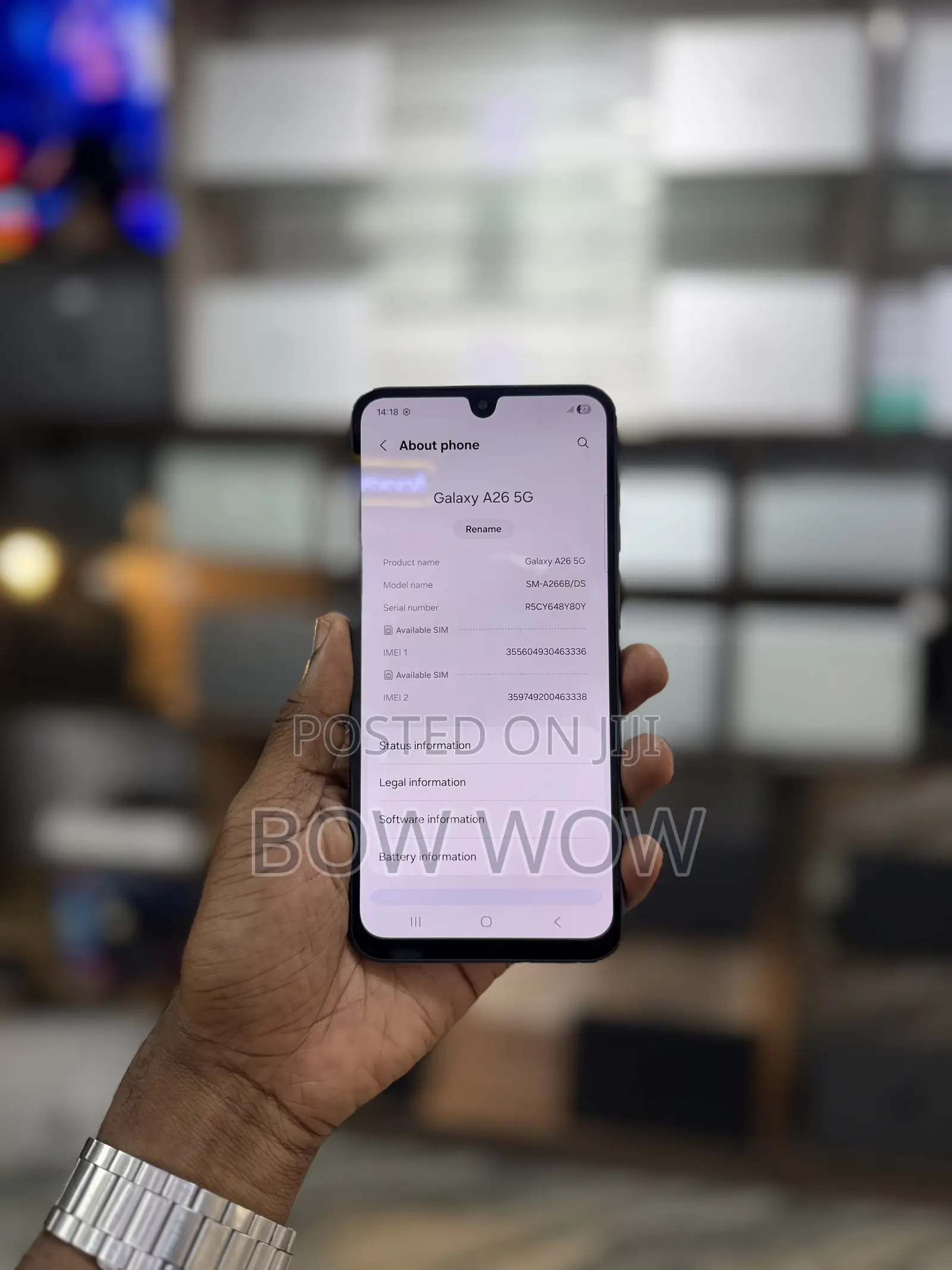Samsung Galaxy A26 128 GB Black