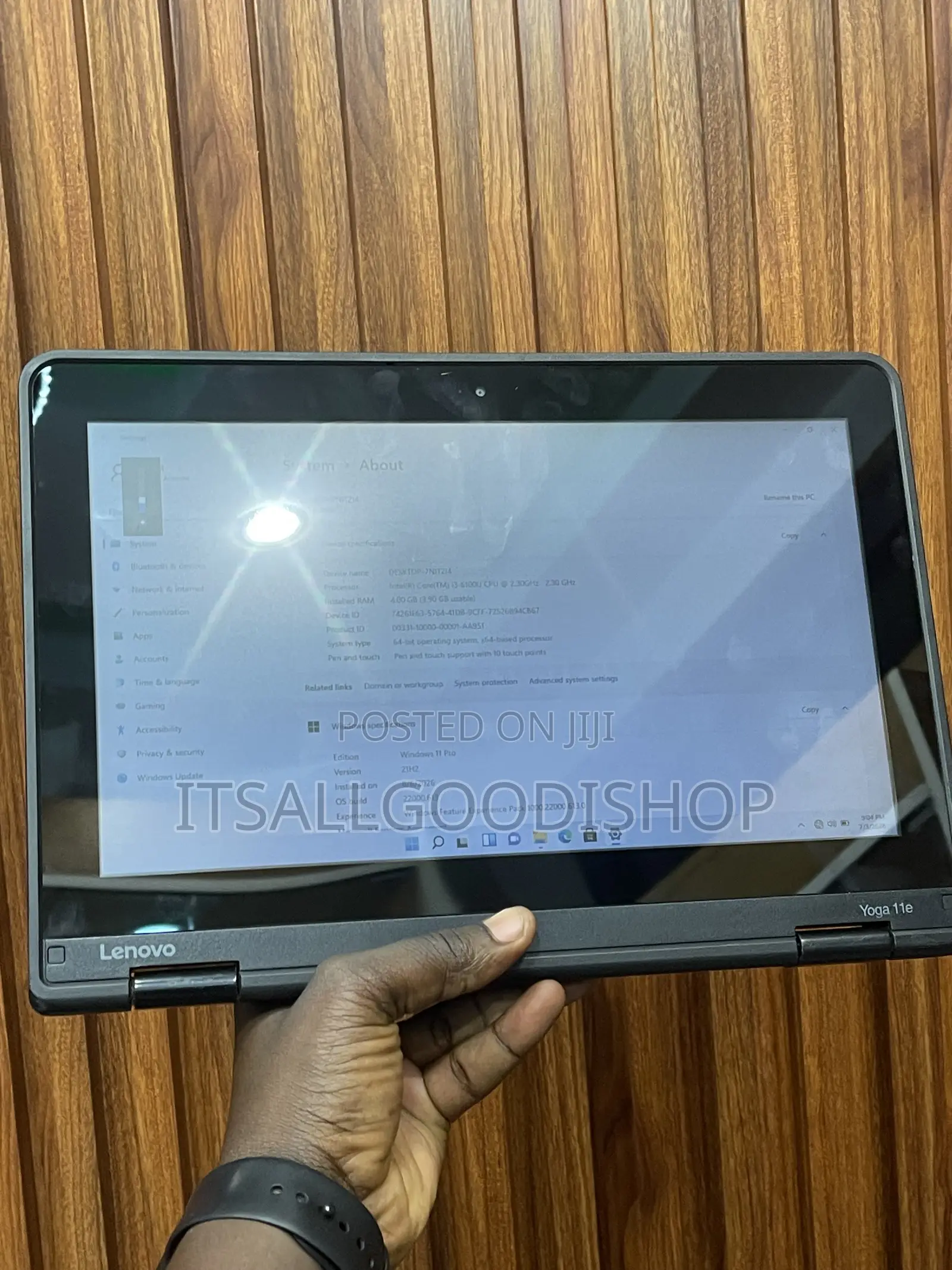 Laptop Lenovo Yoga 11e 4GB Intel Core i3 SSD 128GB