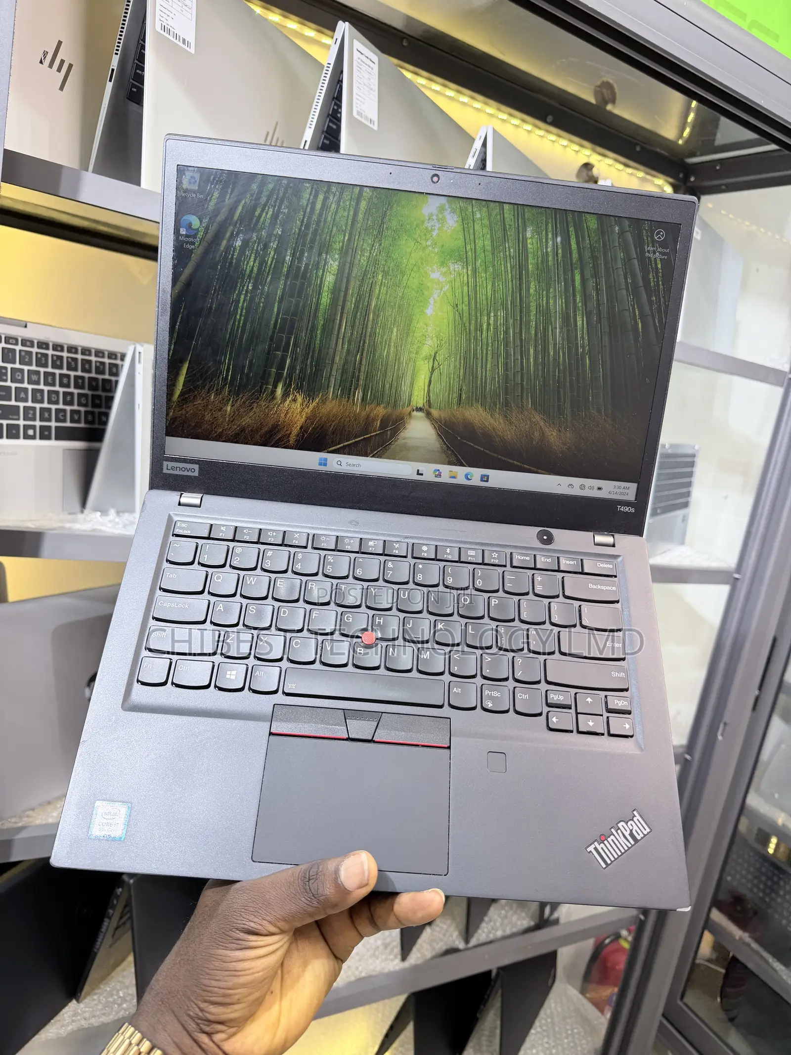 Laptop Lenovo ThinkPad T490s 8GB Intel Core i7 SSD 256GB