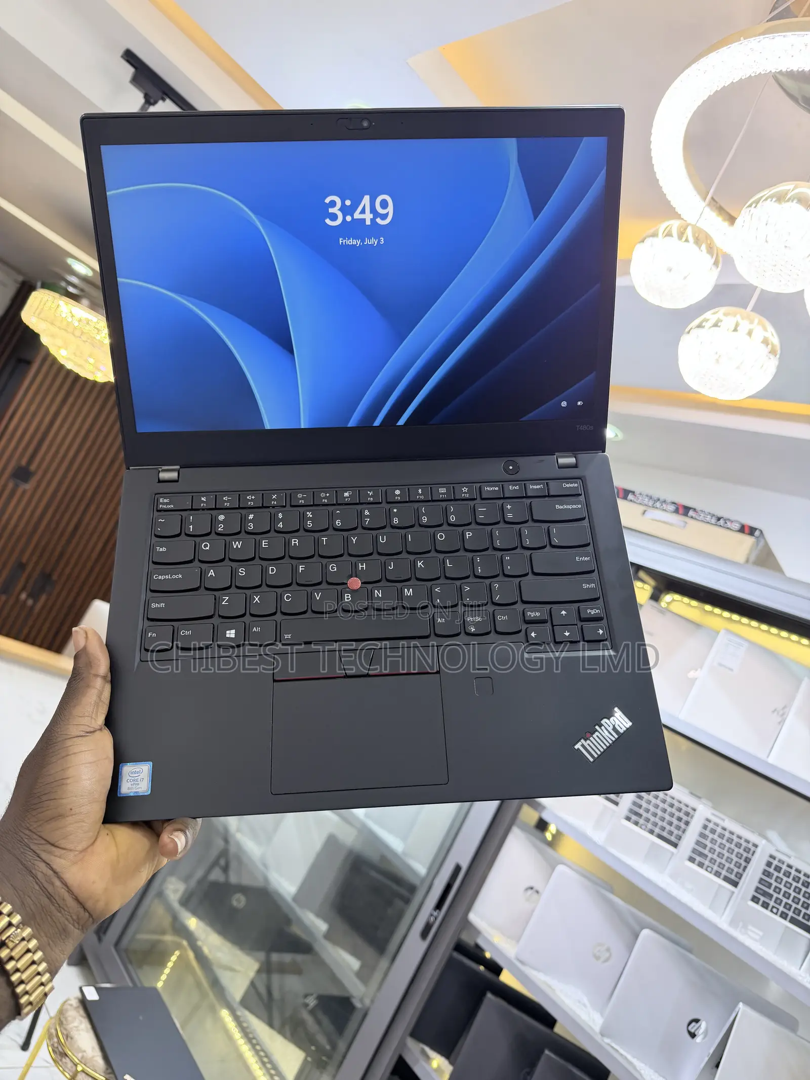 Laptop Lenovo ThinkPad T480s 8GB Intel Core i7 SSD 256GB