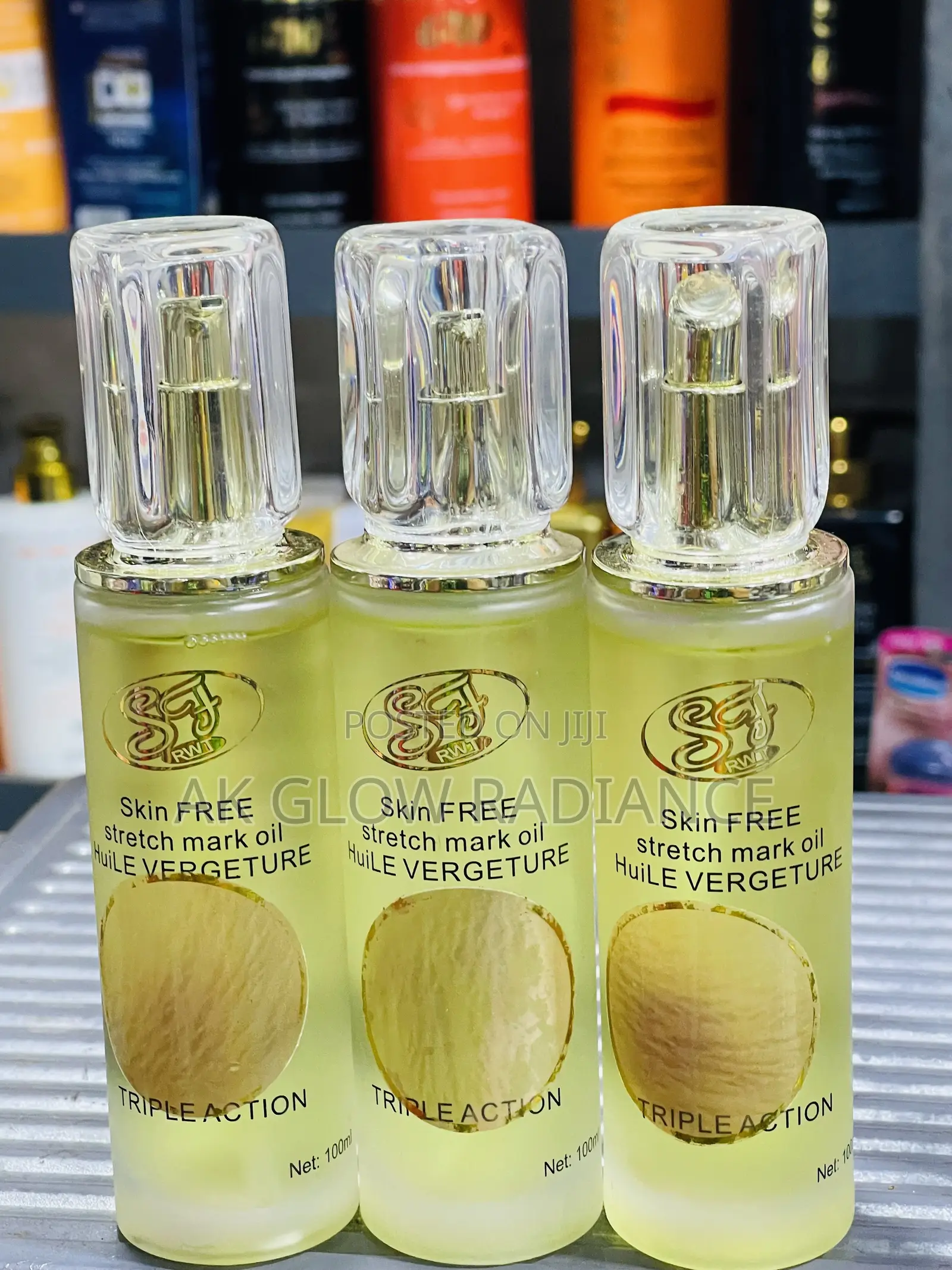 Skin Free Triple Action Stretch Marks Oil