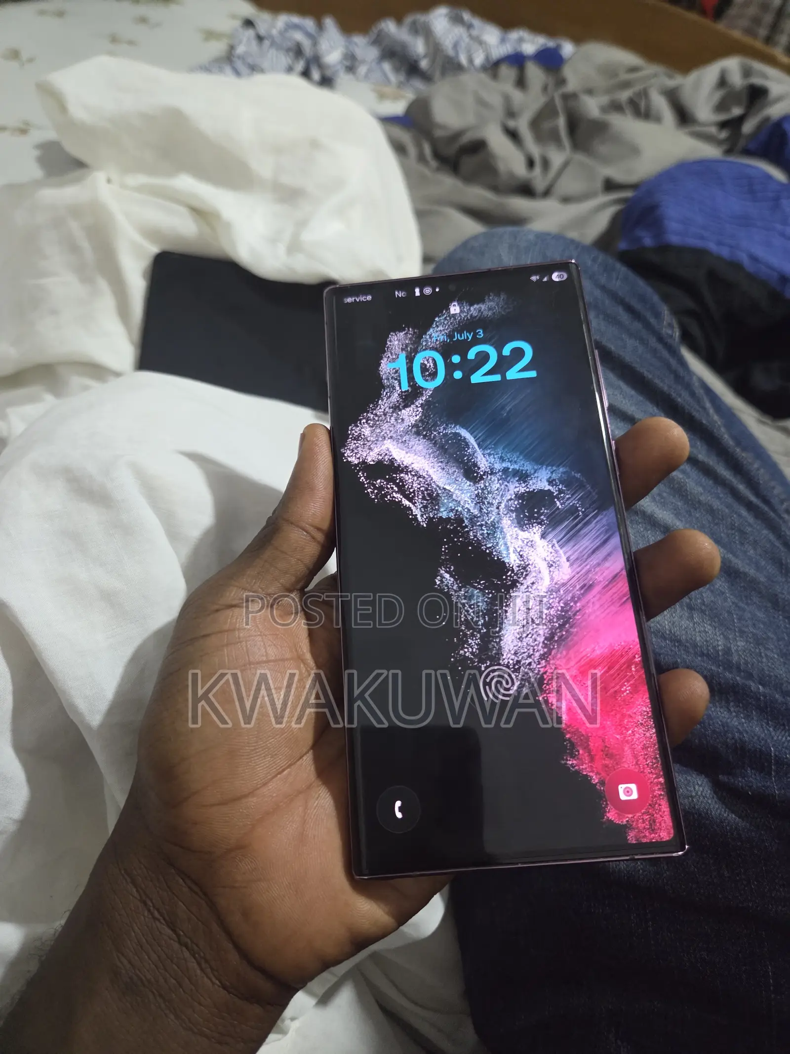 Samsung Galaxy S22 Ultra 5G 128 GB Purple