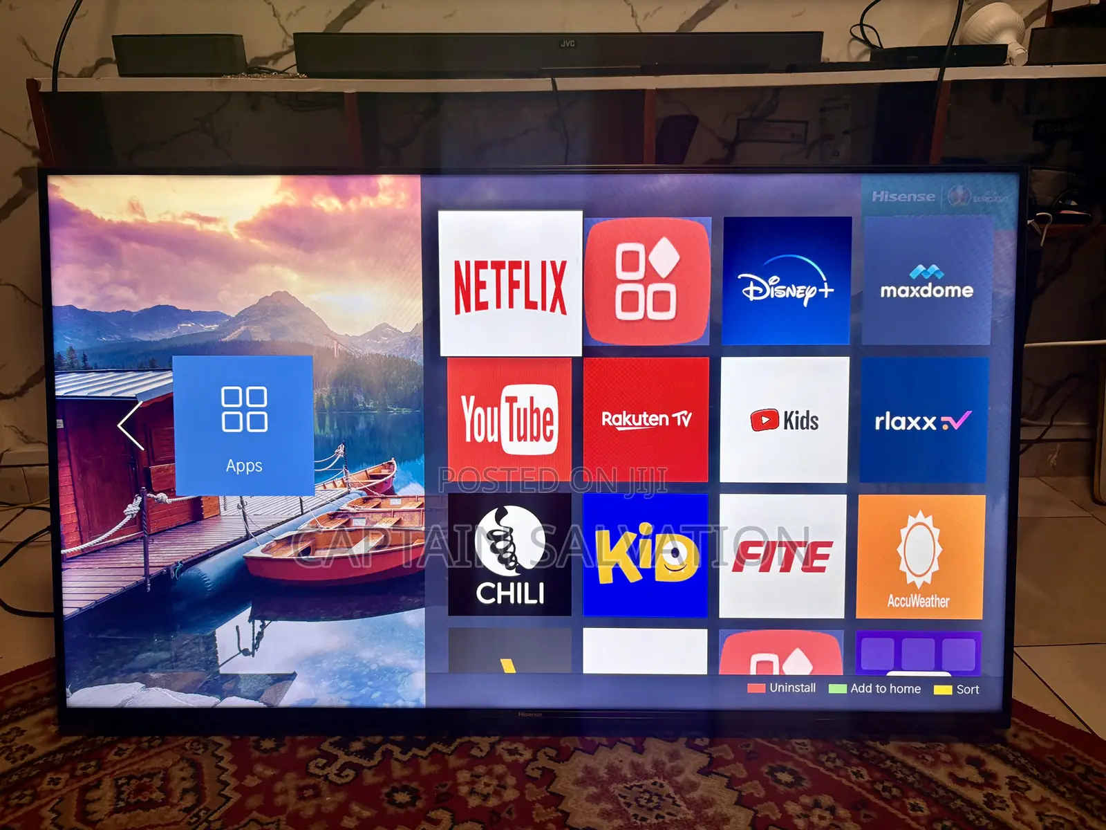 Hisense Smart Digital Satellite 50 Inches Uk Used