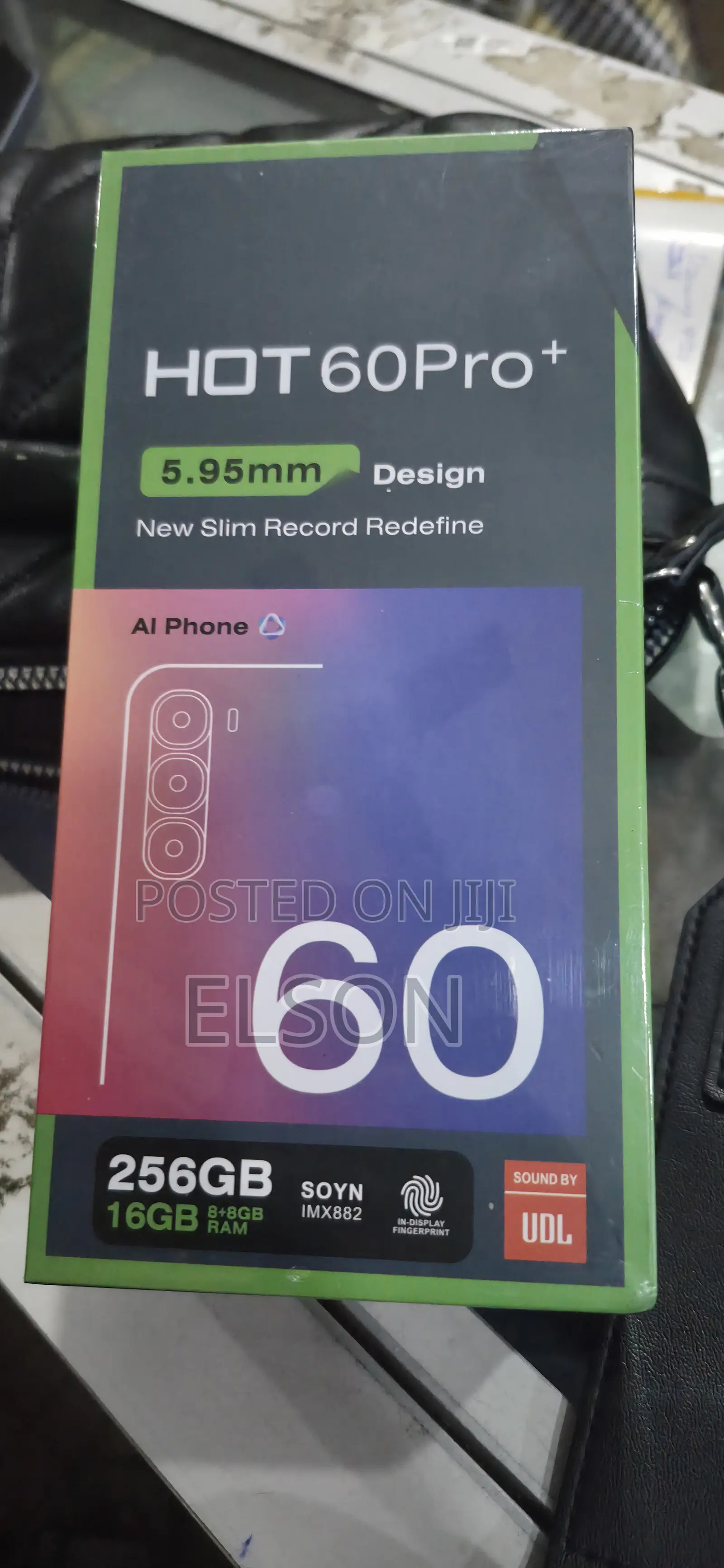 New Infinix Hot 60 Pro+ 256 GB Gray