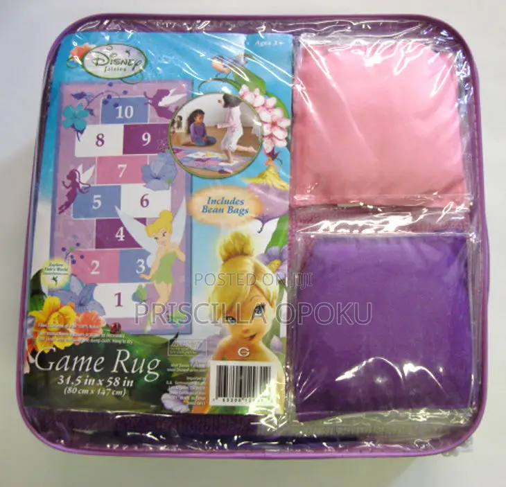Disney Fairies Tinkerbell Hopscotch Rug Set