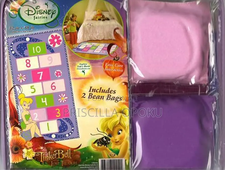 Disney Fairies Tinkerbell Hopscotch Rug Set