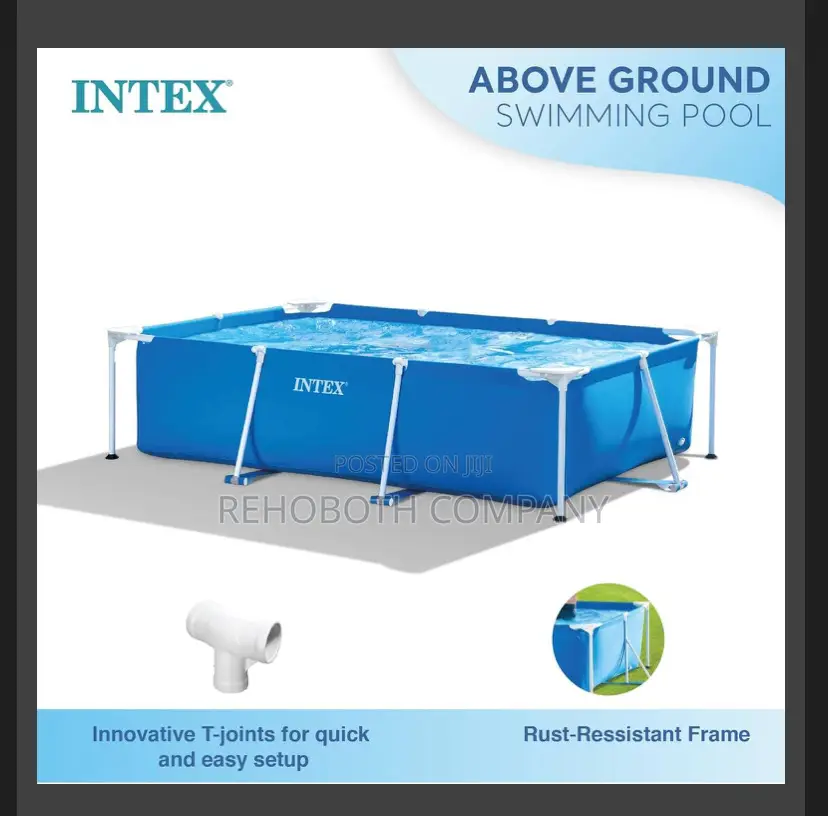 Intex Rectangular Metal Frame Pool