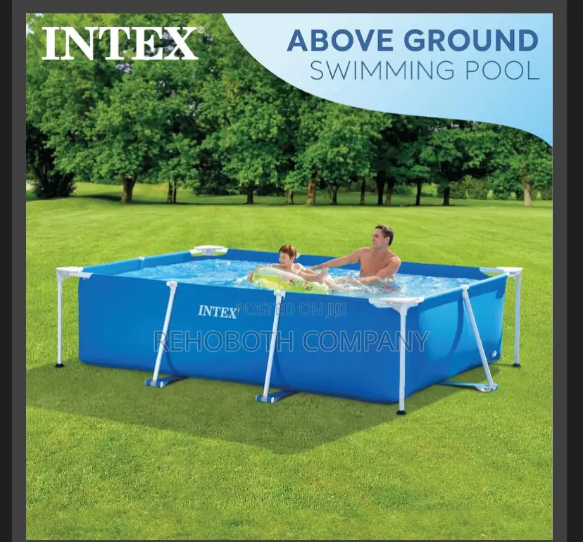 Intex Rectangular Metal Frame Pool