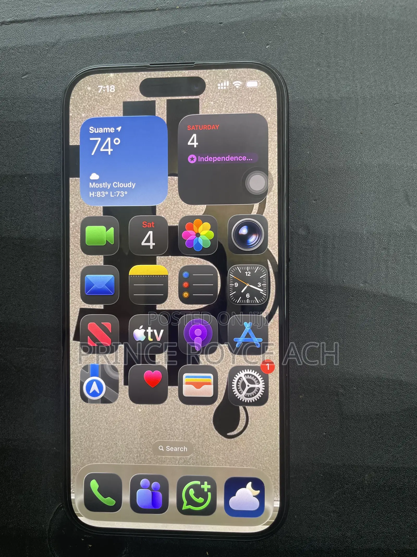 Apple iPhone 15 128 GB Black