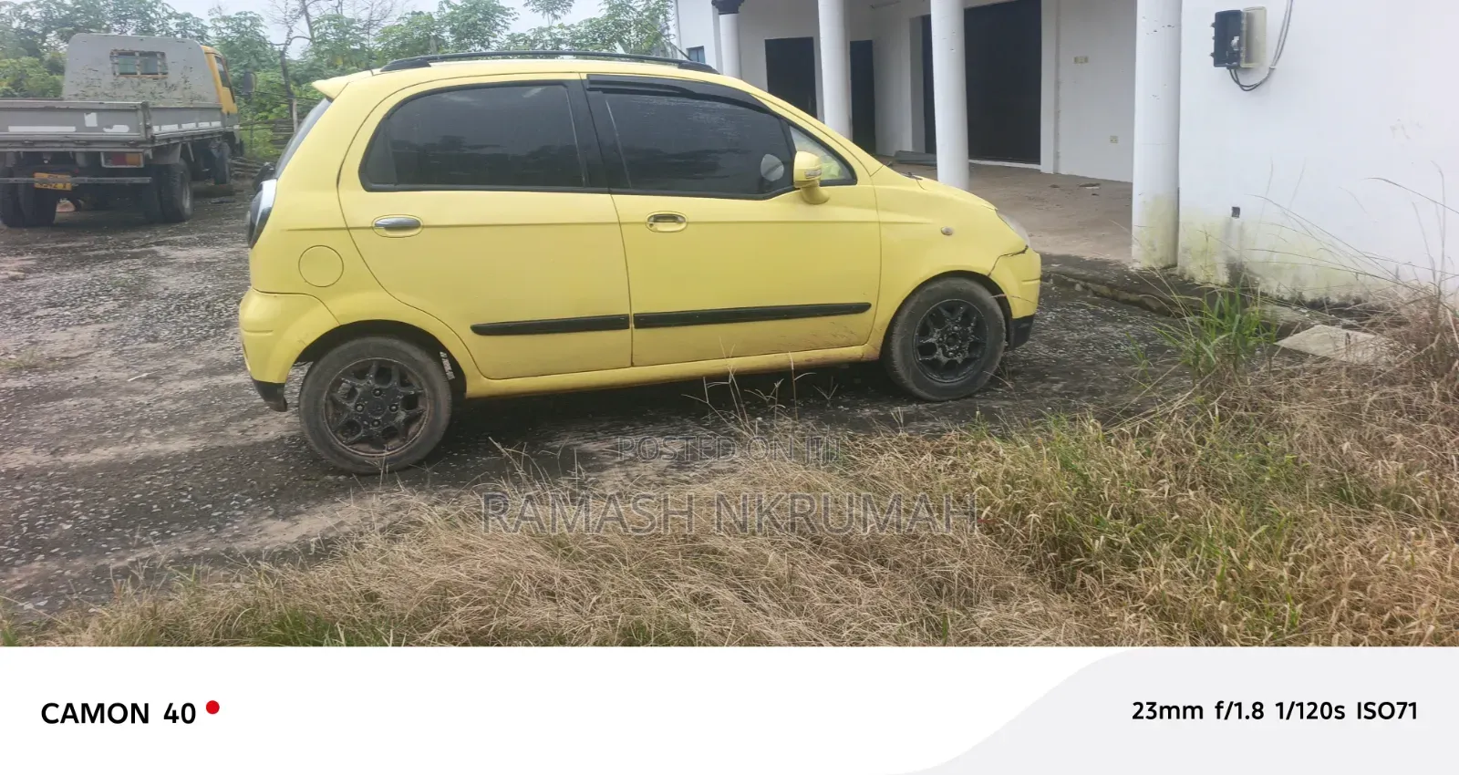 Daewoo Matiz 2009 Yellow