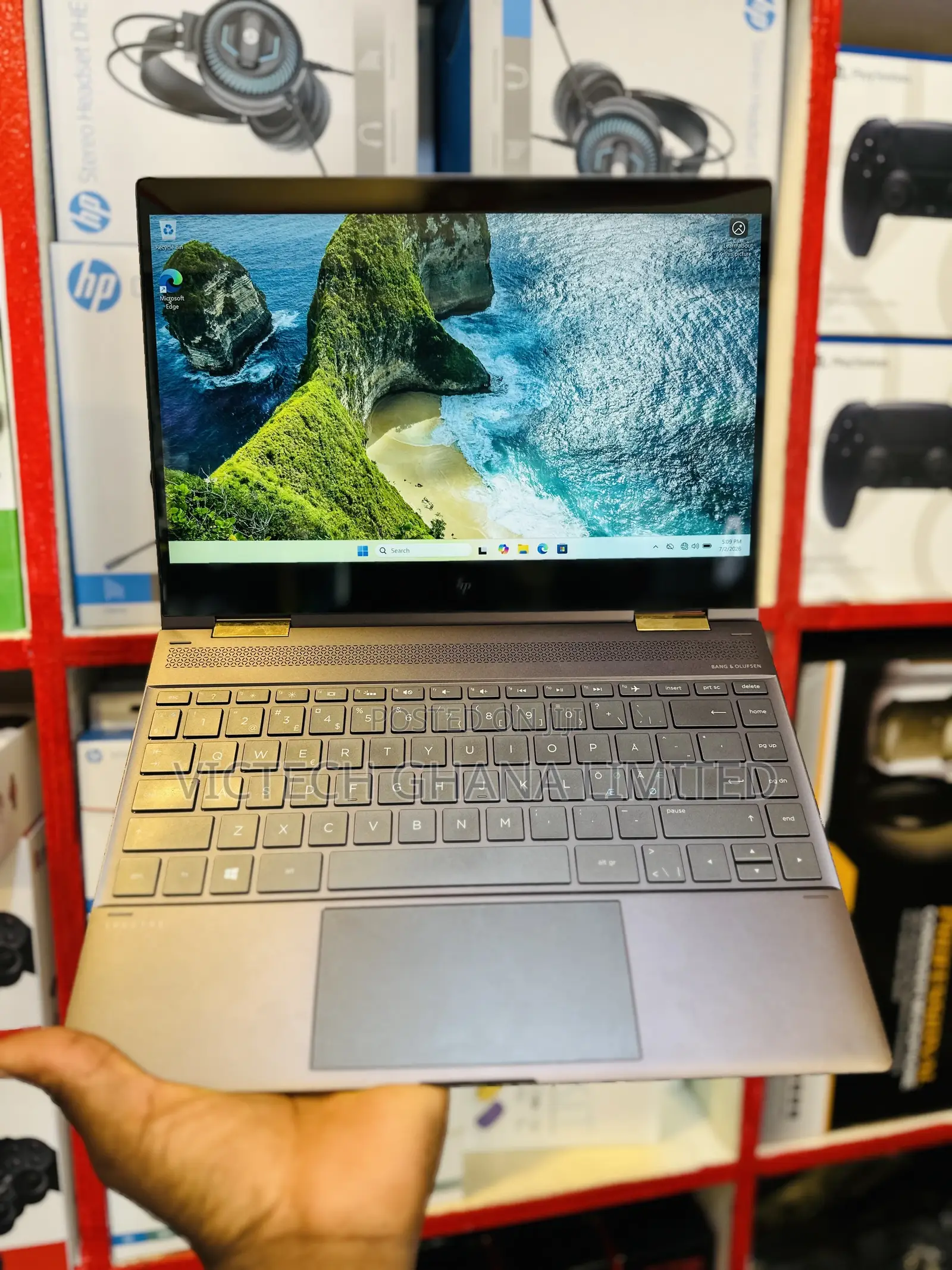 New Laptop HP Spectre X360 13 8GB Intel Core i5 SSD 512GB