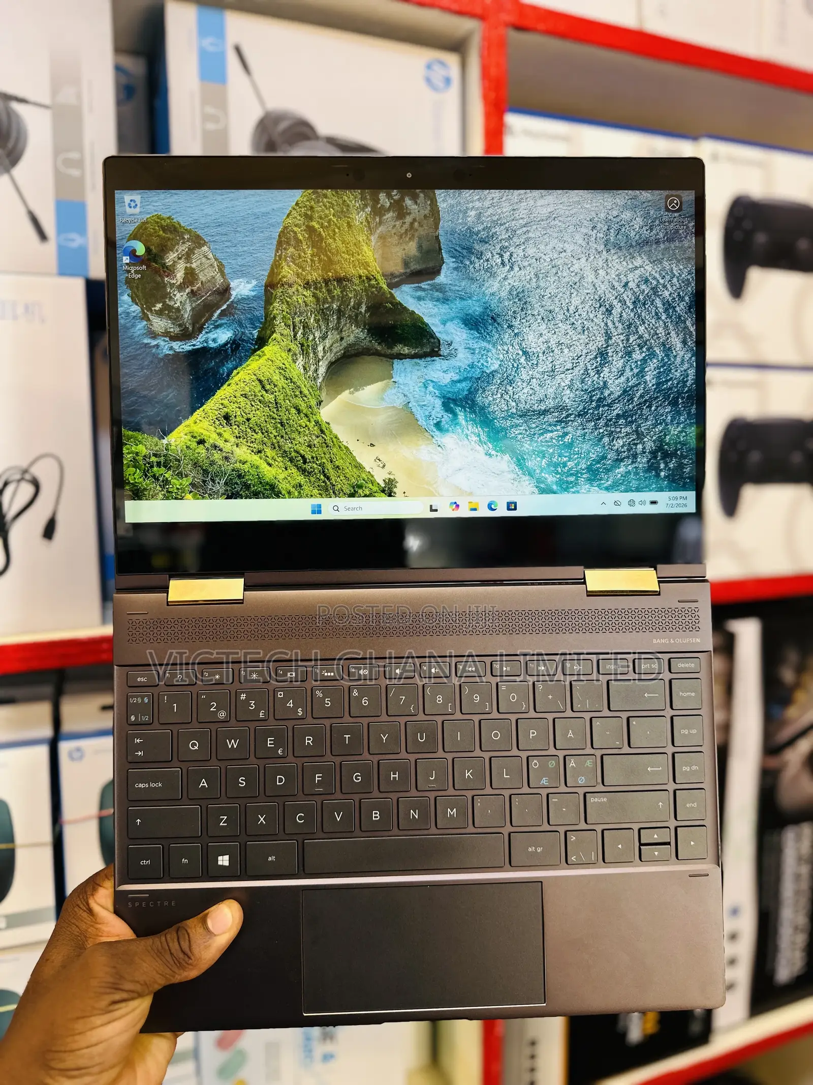 New Laptop HP Spectre X360 13 8GB Intel Core i5 SSD 512GB